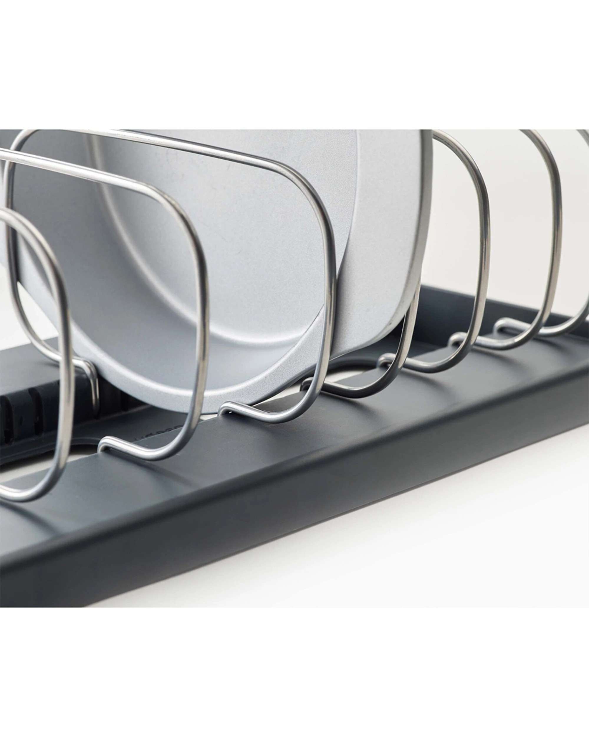 3 Joseph Joseph DrawerStore Baking Tray Organiser 35.5cm With Adjustable Dividers - Grey, 3 of 5