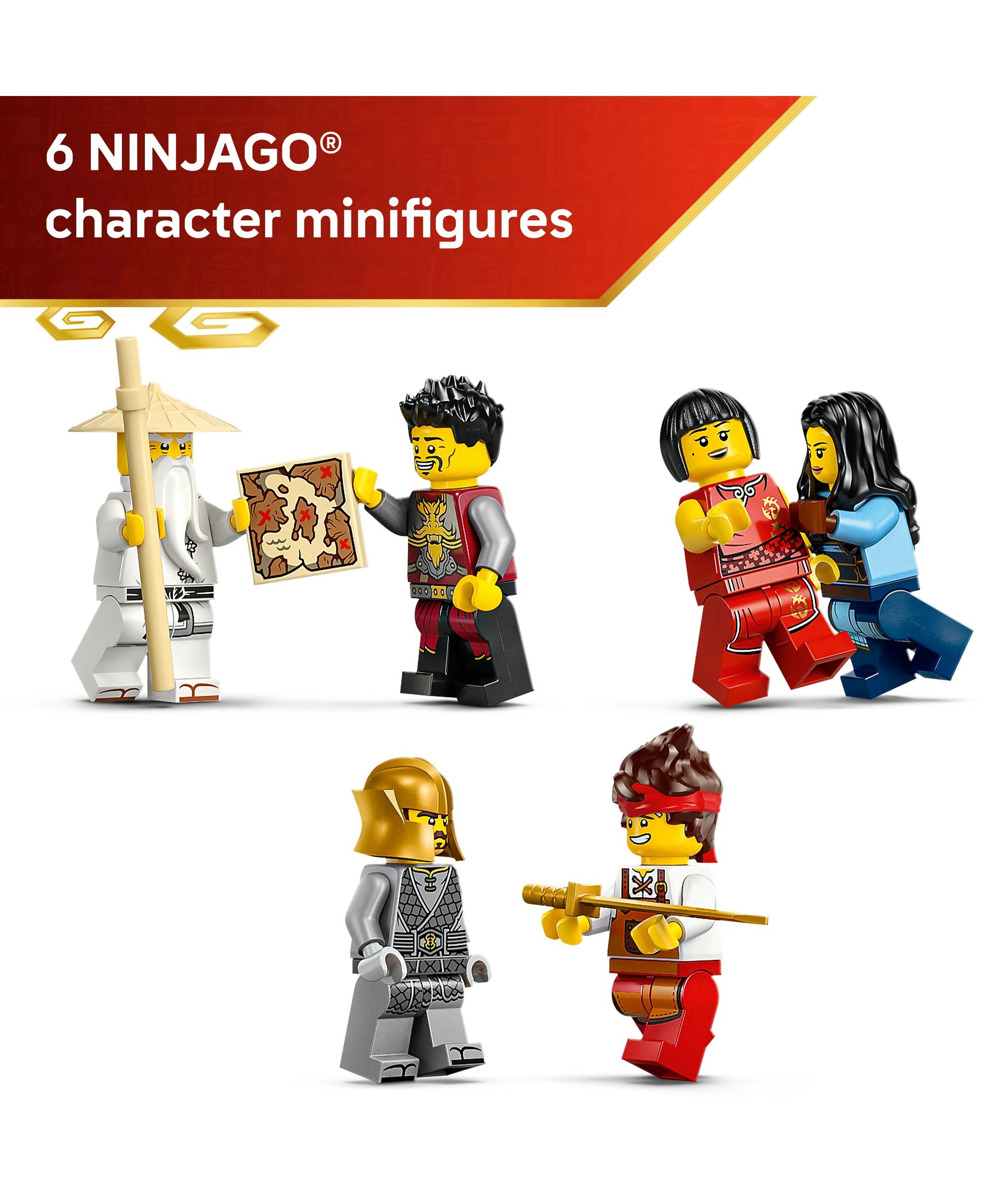 7 LEGO Ninjago Four Weapons Blacksmith 15th Anniversary 71858, 7 of 10