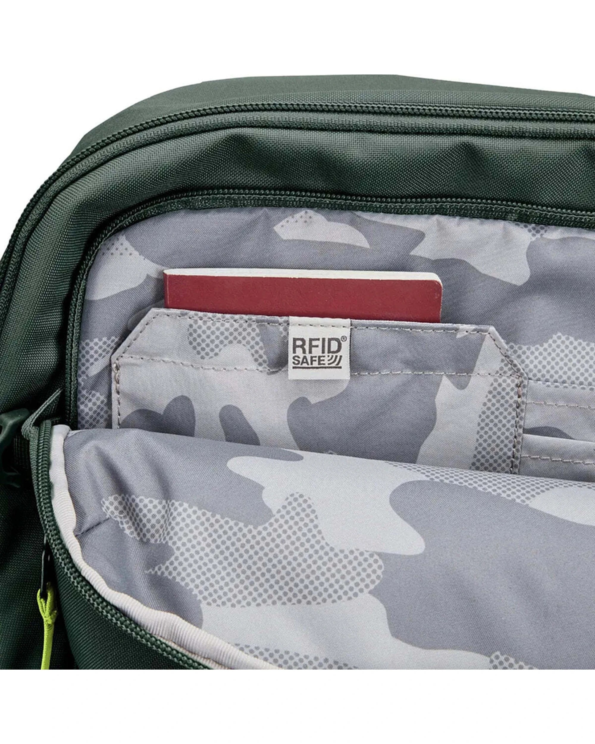 9 Pacsafe GO 34L Anti-Theft Carry-on Backpack Lockable Zip Tab Travel Accessory Spruce - Green, 9 of 9