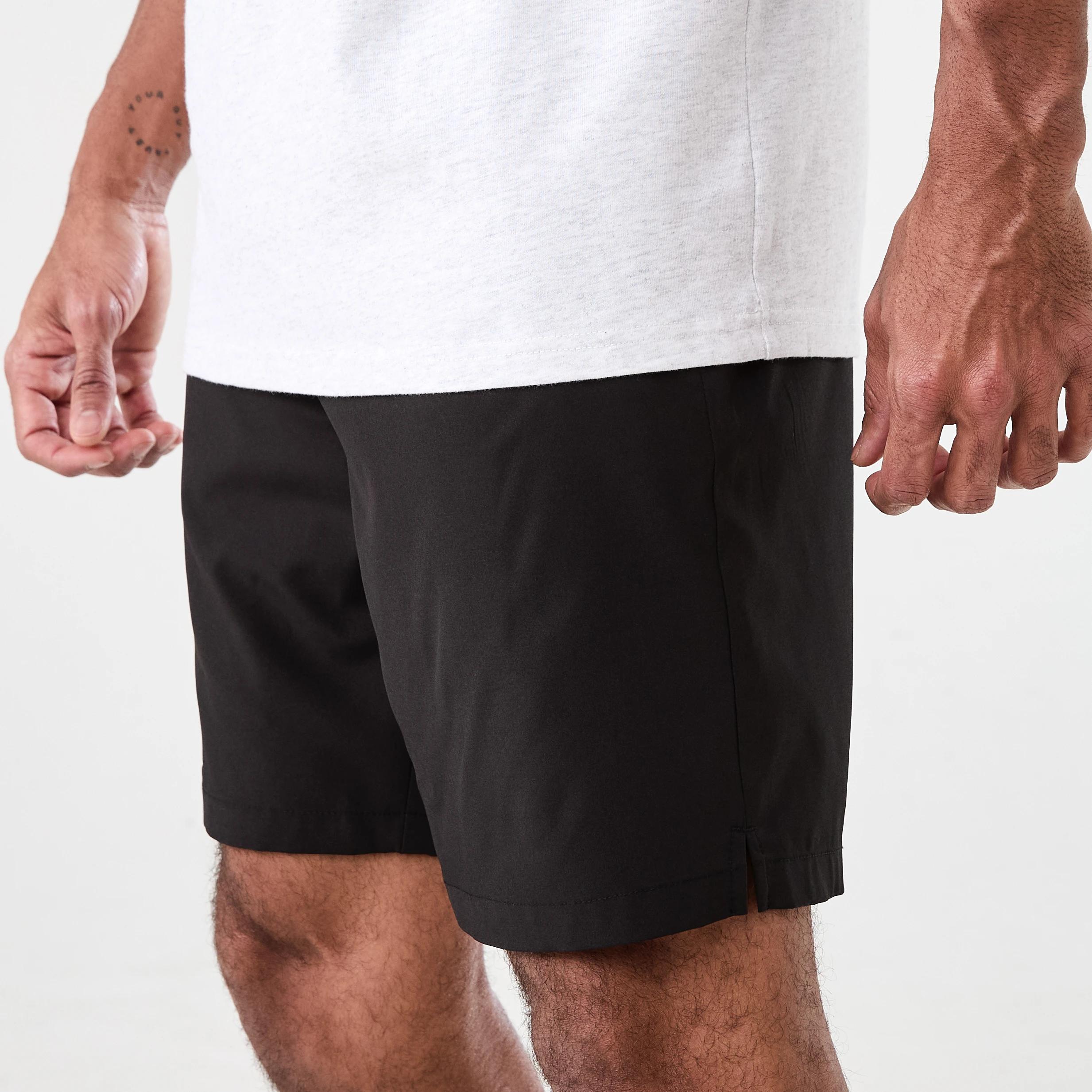 2 Active Mens Gym Shorts BLACK, 2 of 7