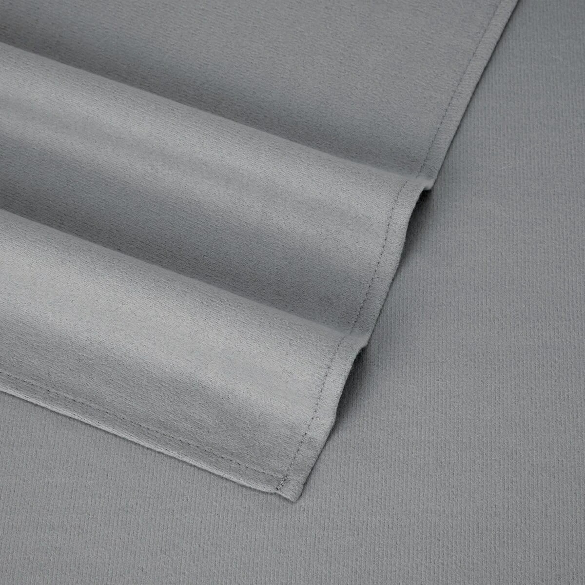 4 Soft Touch Sheet Set - Double Bed, Grey, 4 of 7