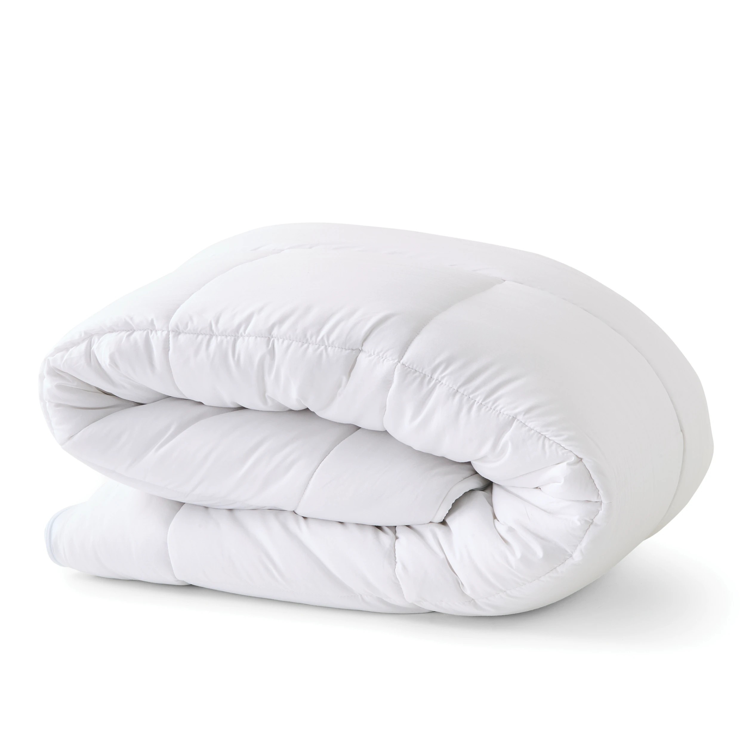2 Washable Dual Layer Mattress Topper - Queen Bed, White, 2 of 6