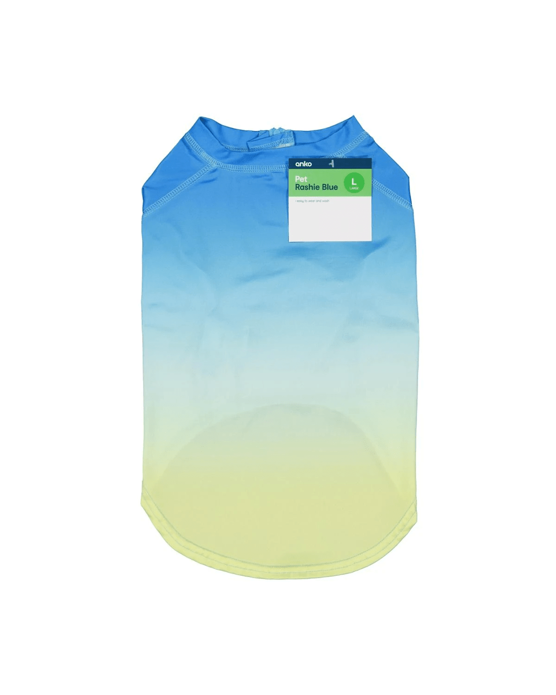 9 Pet Rashie - Large, Blue, 9 of 9