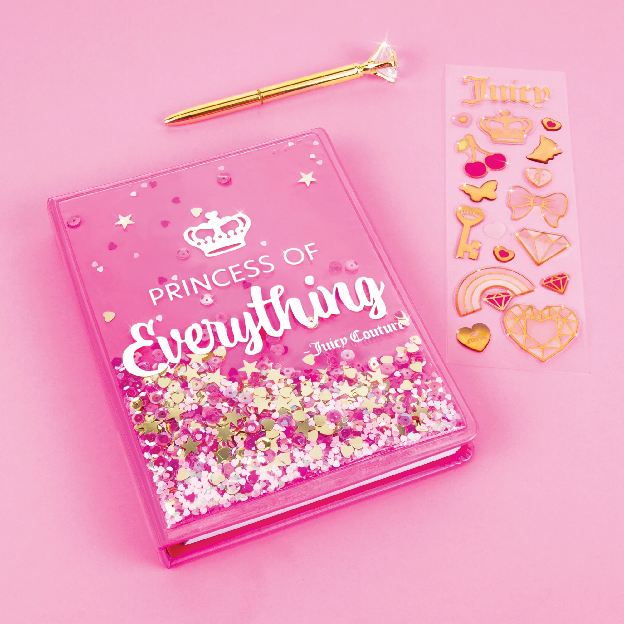 2 19 Piece Make It Real: Juicy Couture Princess of Everything Signature Journaling Set, 2 of 7