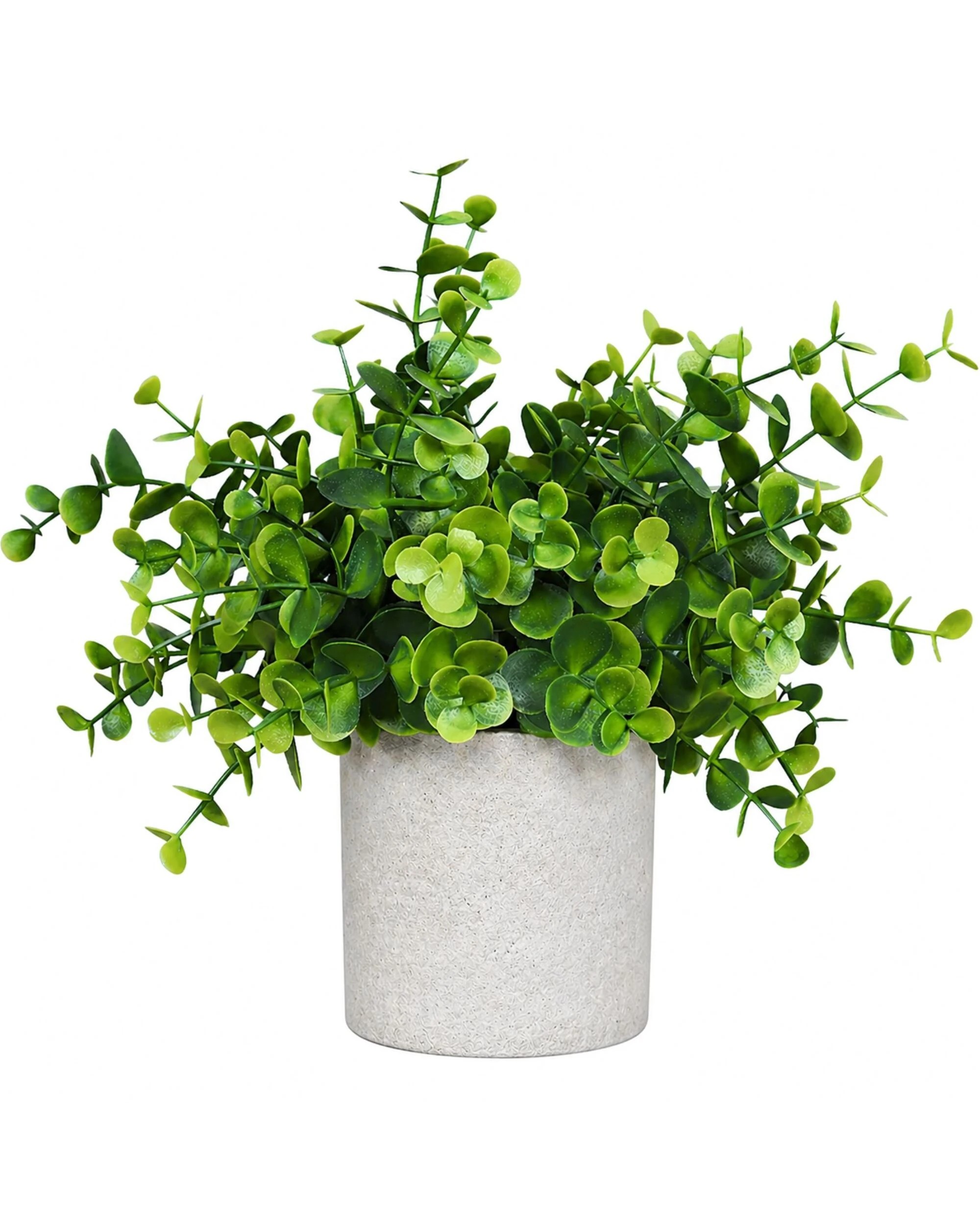 1 Party Maker Artificial Baby Eucalyptus Flower Pot - Green, 1 of 2