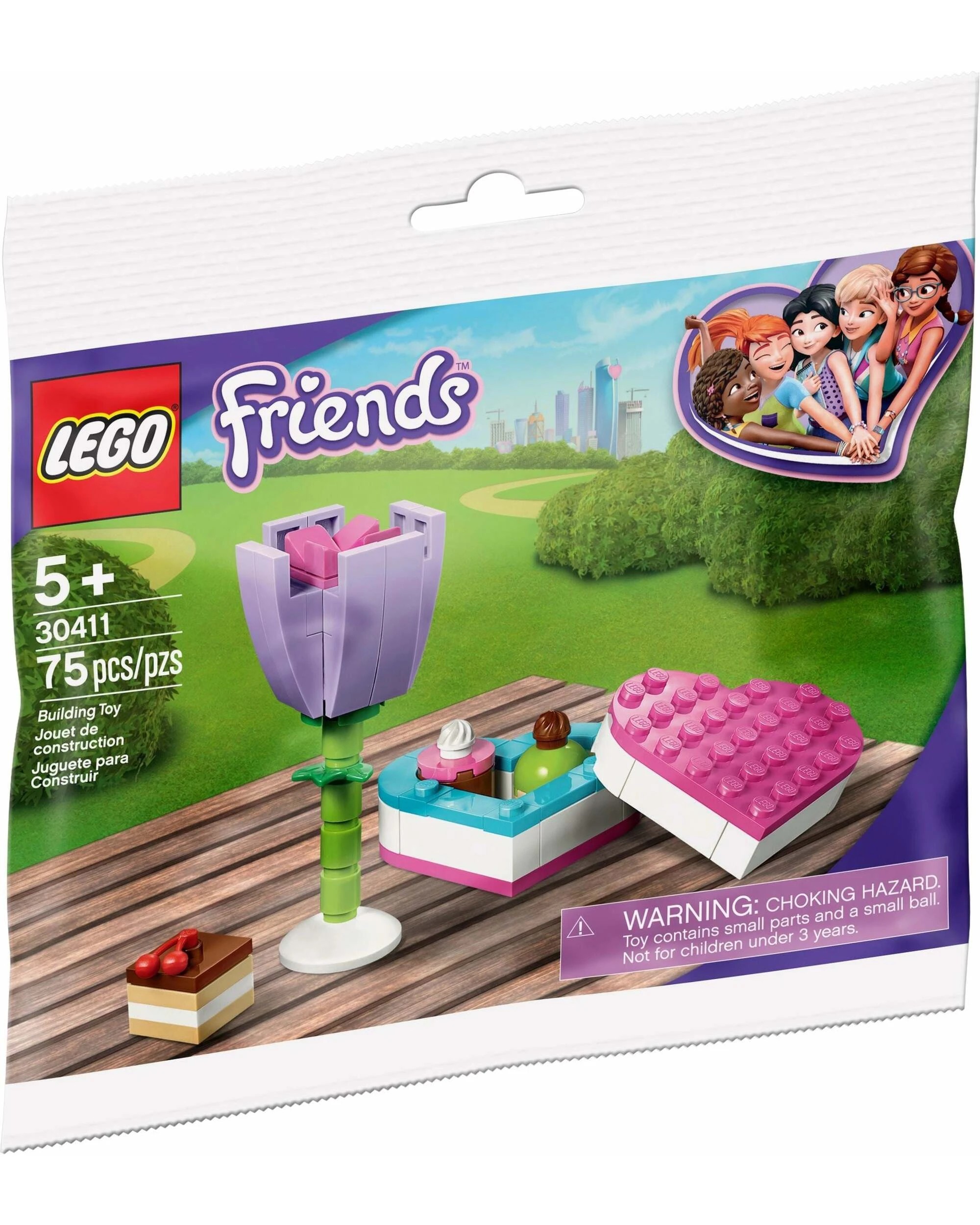 1 LEGO 30411 Valentine's Chocolate & Flower, 1 of 1