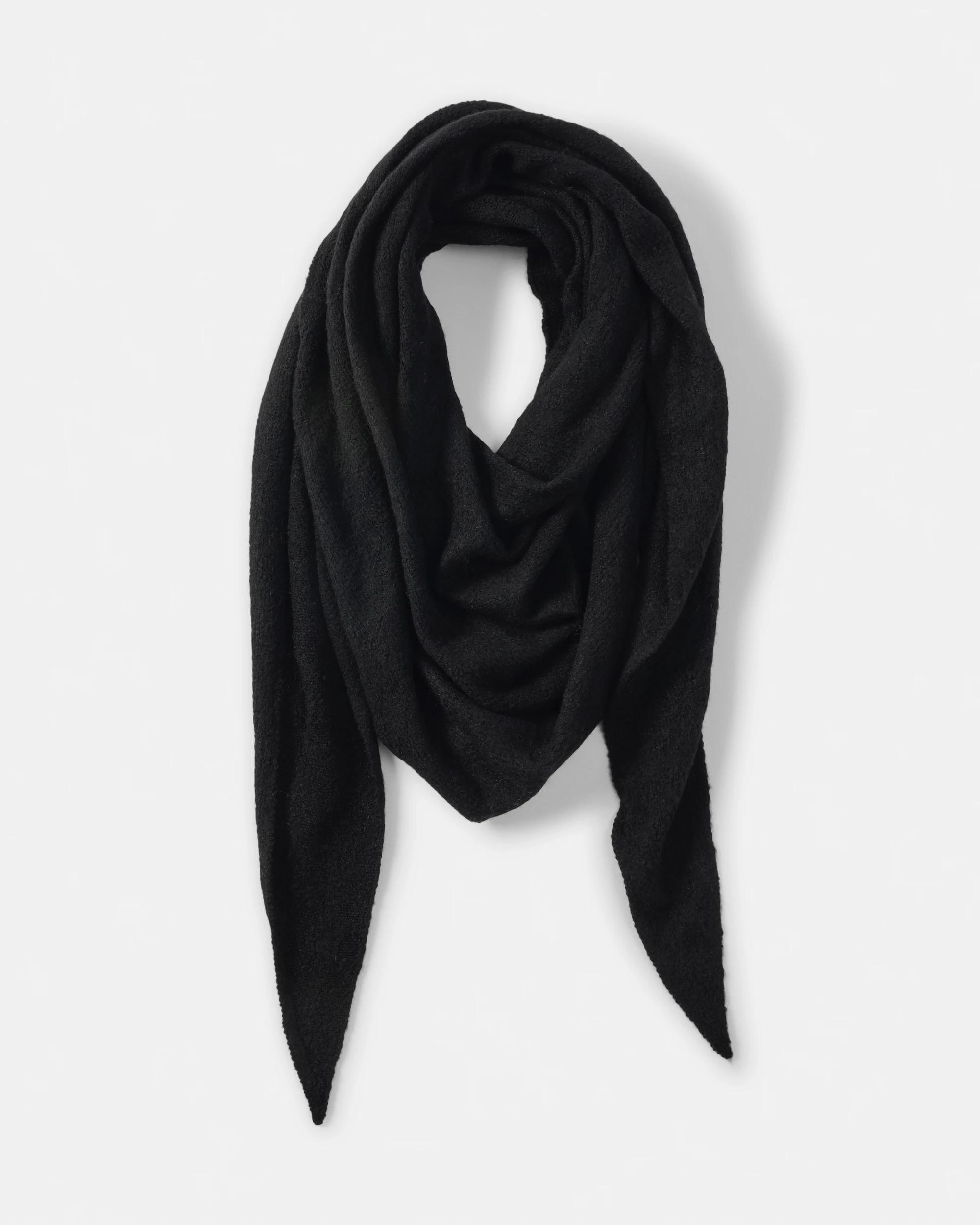 1 Triangle Shawl Black, 1 of 4