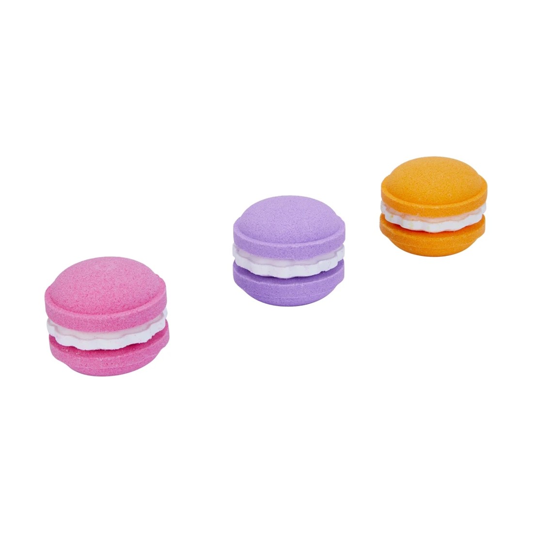 3 OXX Junior 3 Pack Macaroon Bath Fizzers, 3 of 7