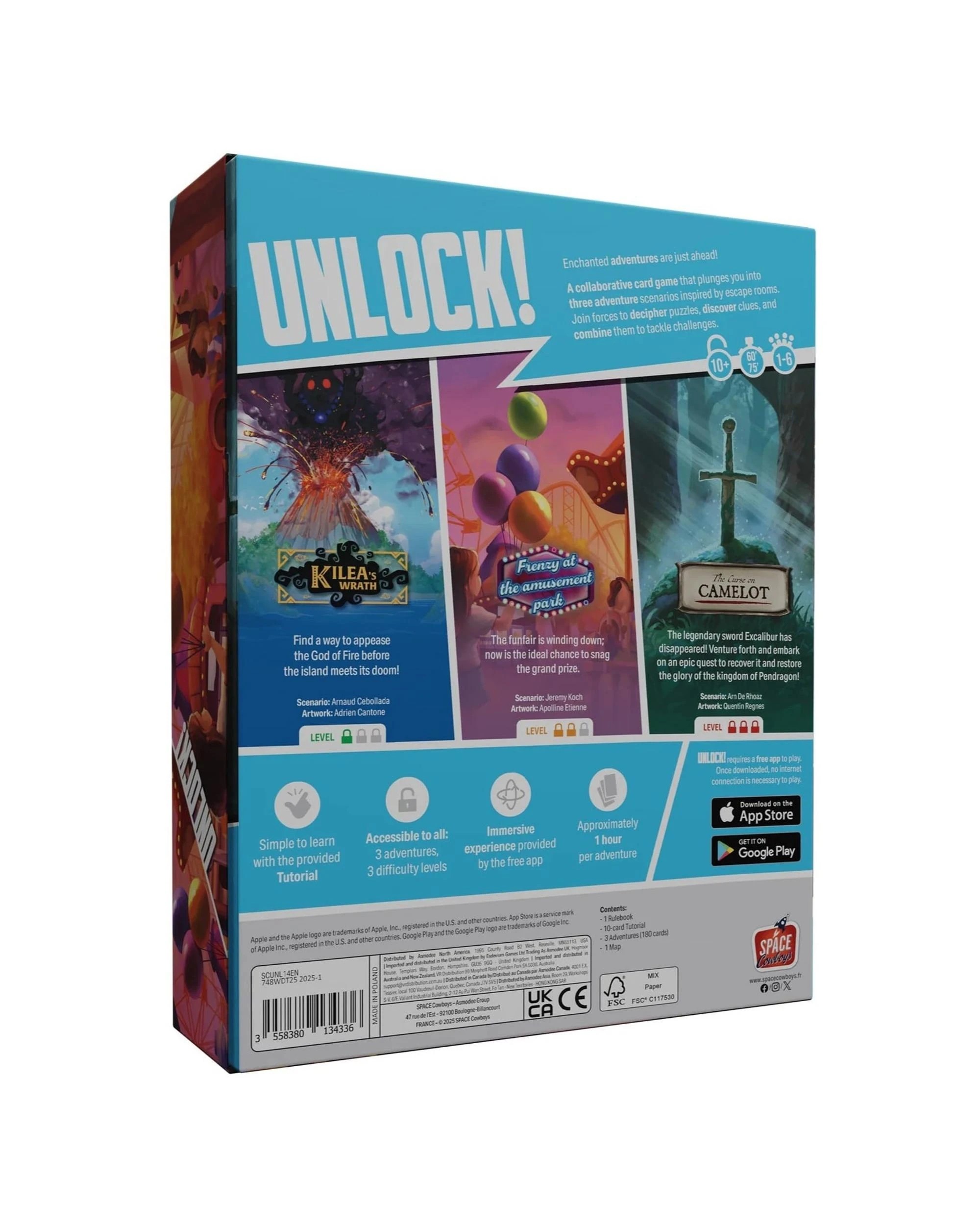 3 Unlock! Enchanted Adventures Card Game, 3 of 3