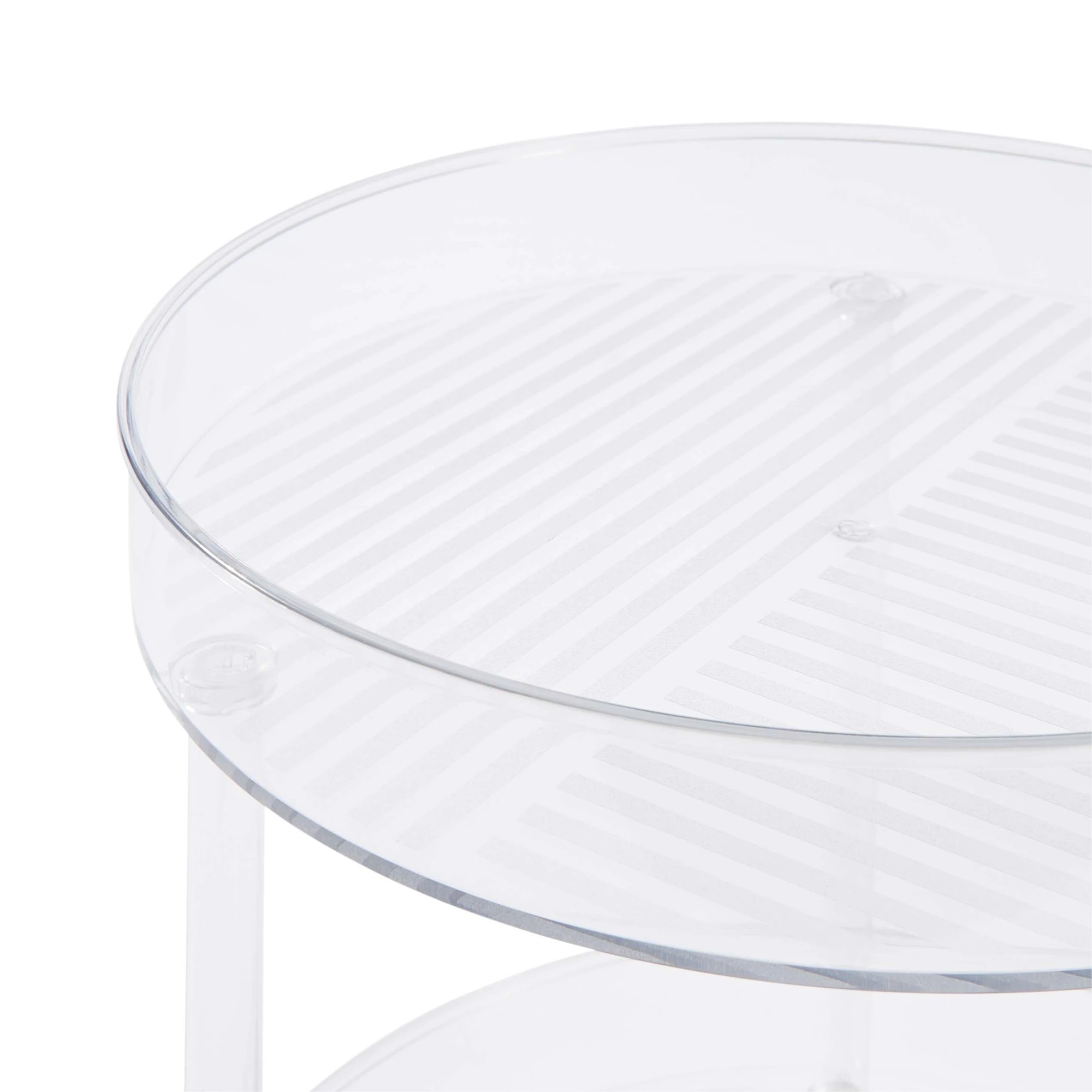 7 Clear 2 Tier Turntable, 7 of 9