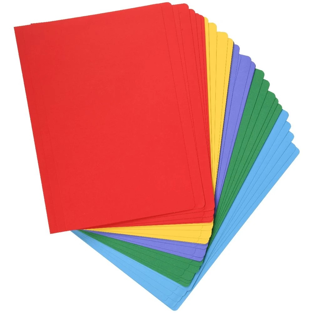 2 J.Burrows A4 Manila Folder Assorted 25 Pack, 2 of 4