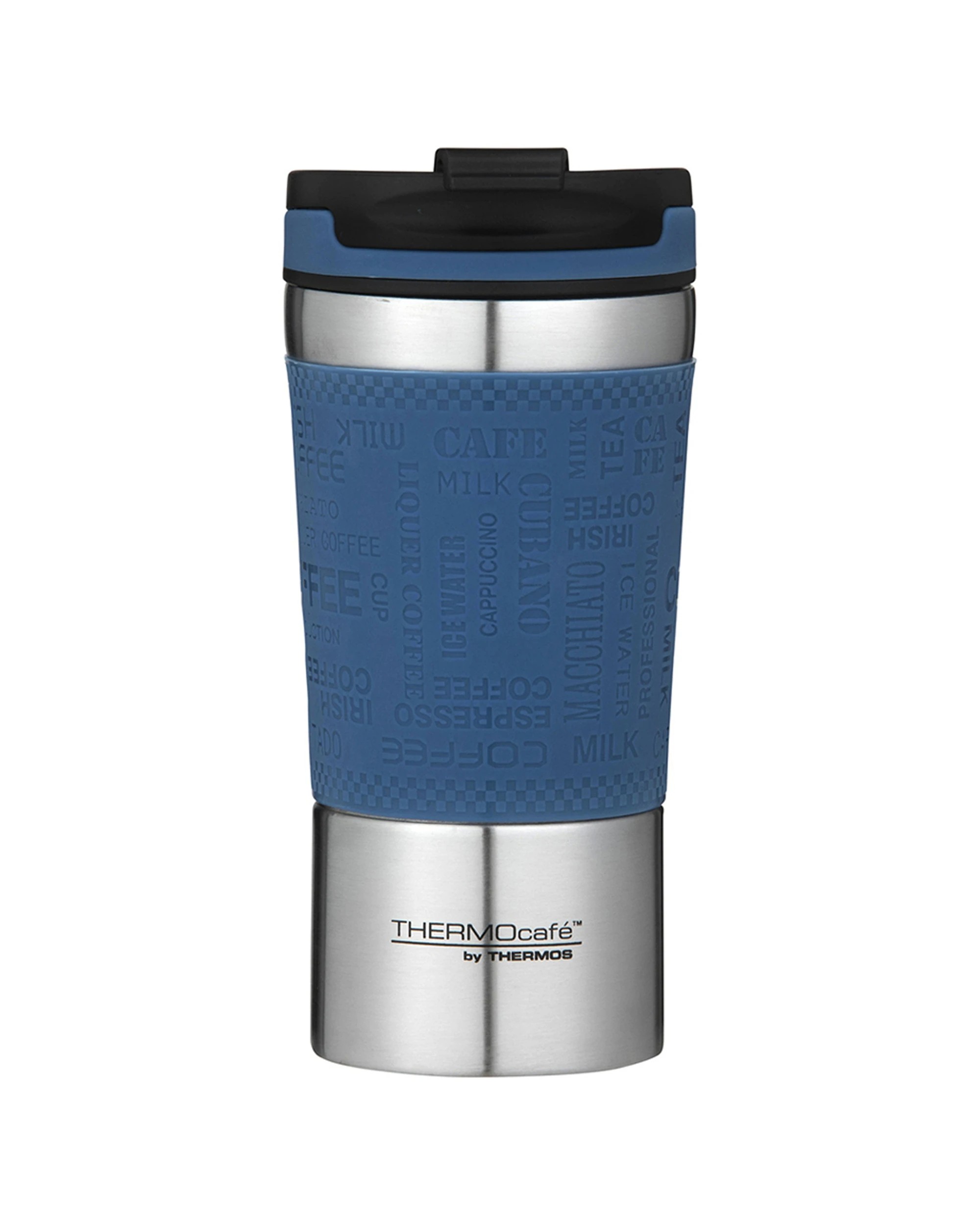 1 Thermocafe Vacuum Insulated Travel Cup 350Ml Leakproof Portable Design - Blue, 1 of 1