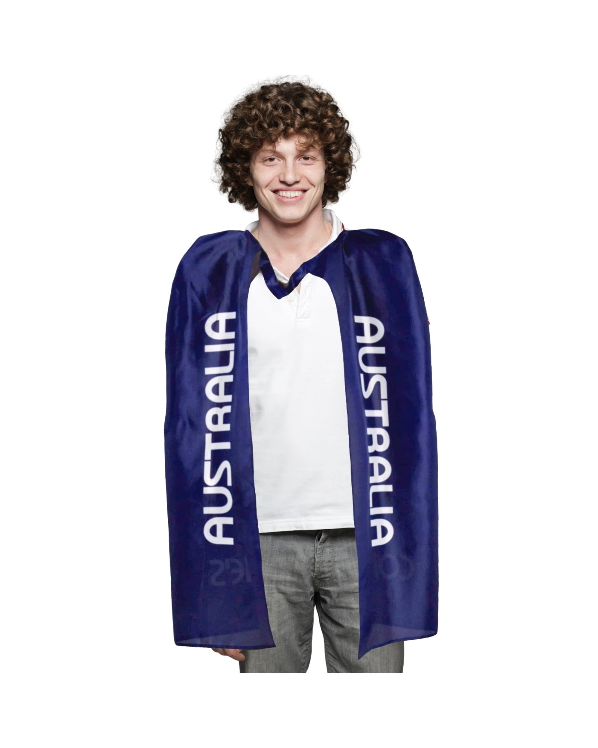 2 Partyrama Adult Come On Aussie's Cape Flag, 2 of 3