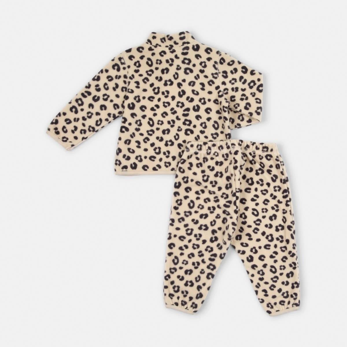 2 Polar Fleece Set Ani Brown, 2 of 5