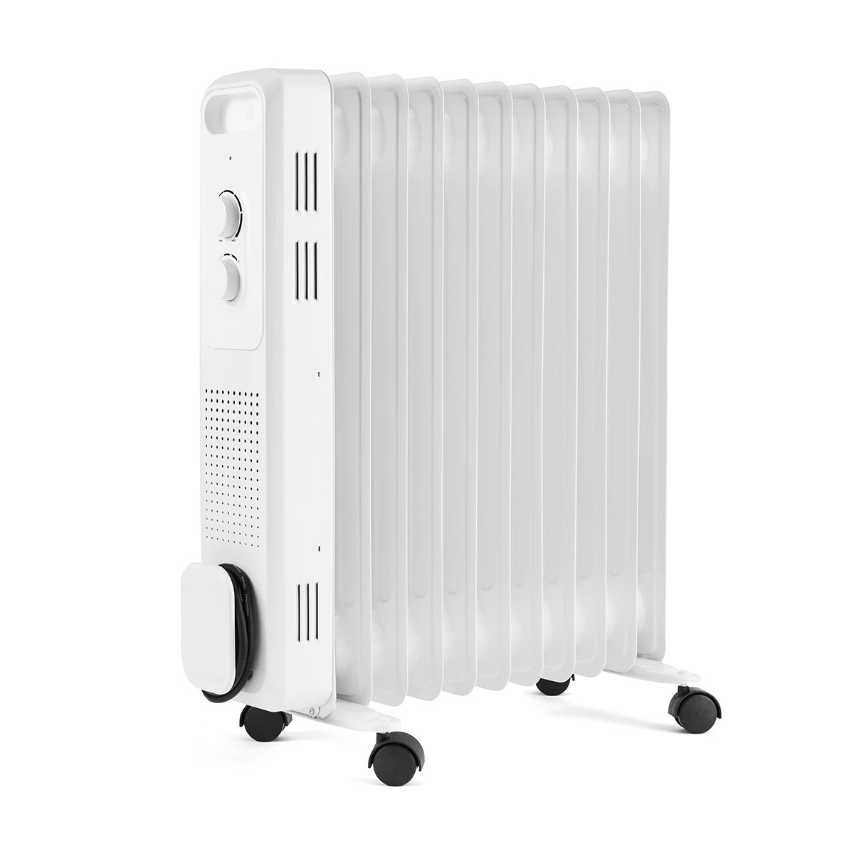 7 11 Fin Oil Heater - Grey, 7 of 9