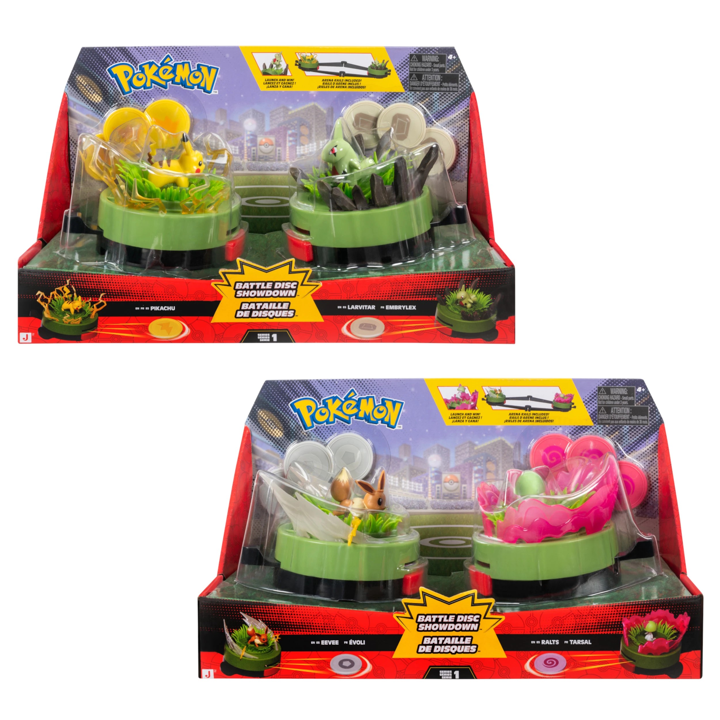 1 Pokemon Battle Disc Showdown Game - Assorted, 1 of 10