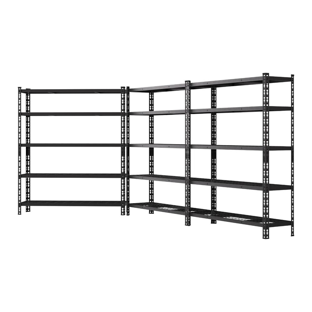 1 3 x 1.8M Giantz Garage Shelving Warehouse Rack - Black, 1 of 6
