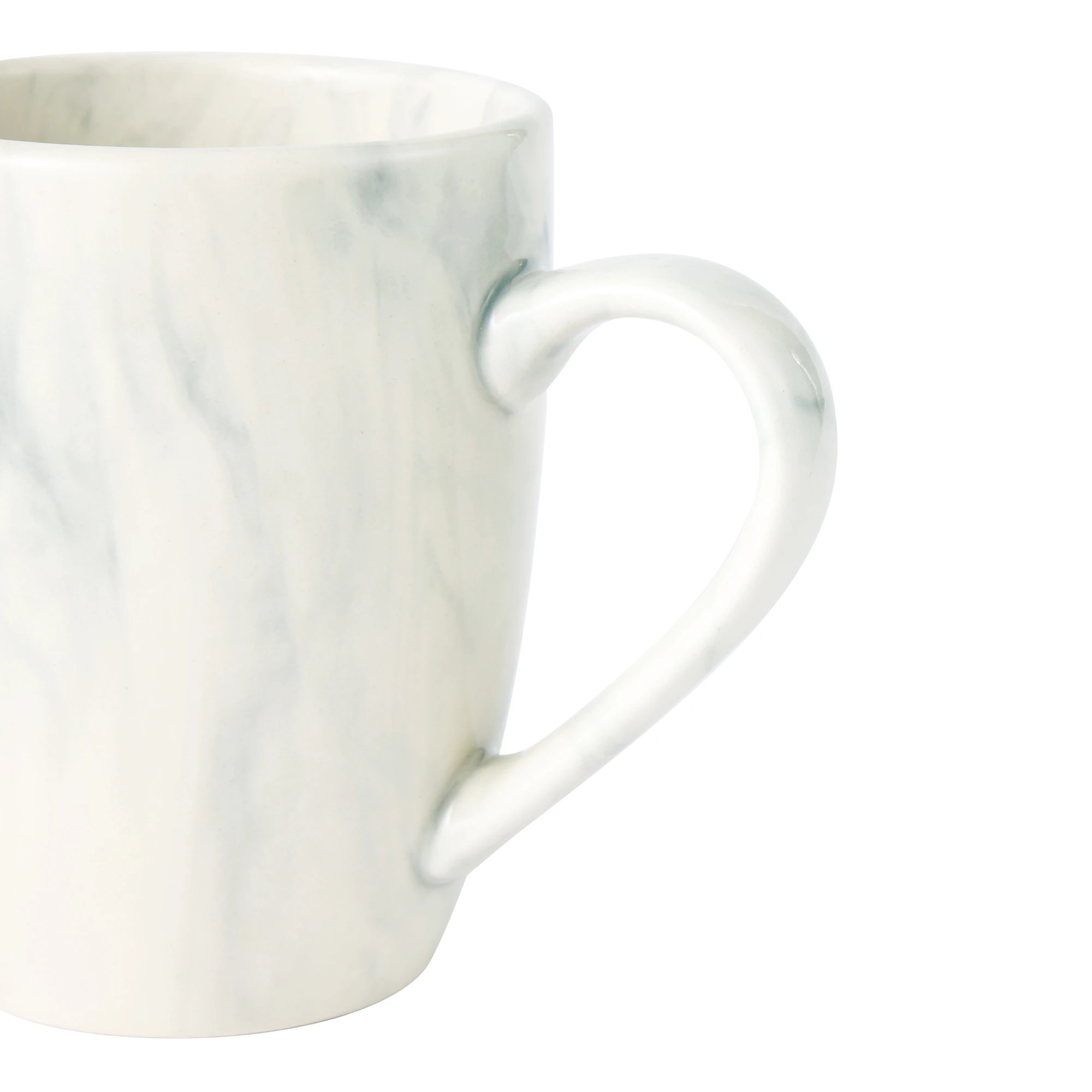 4 Grey Marble Look Mug, 4 of 6