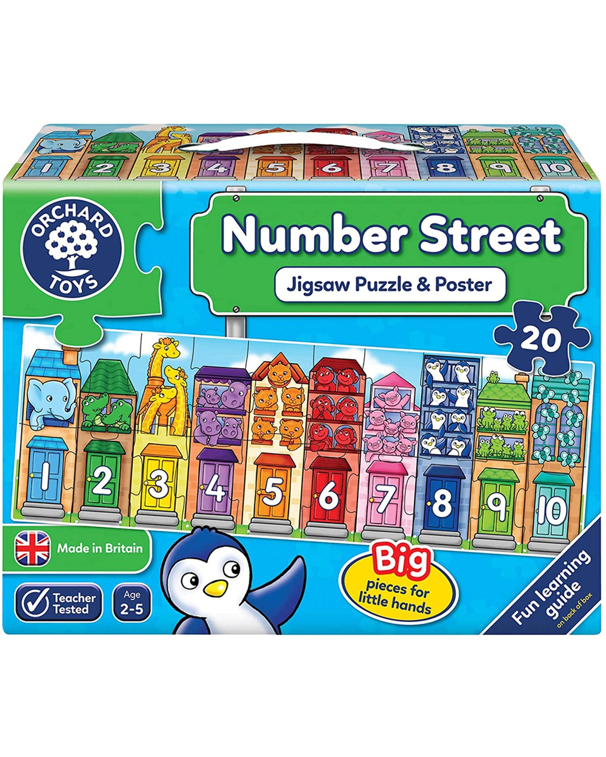 1 Orchard Toys Number Street Educational Jigsaw Puzzle, 1 of 1