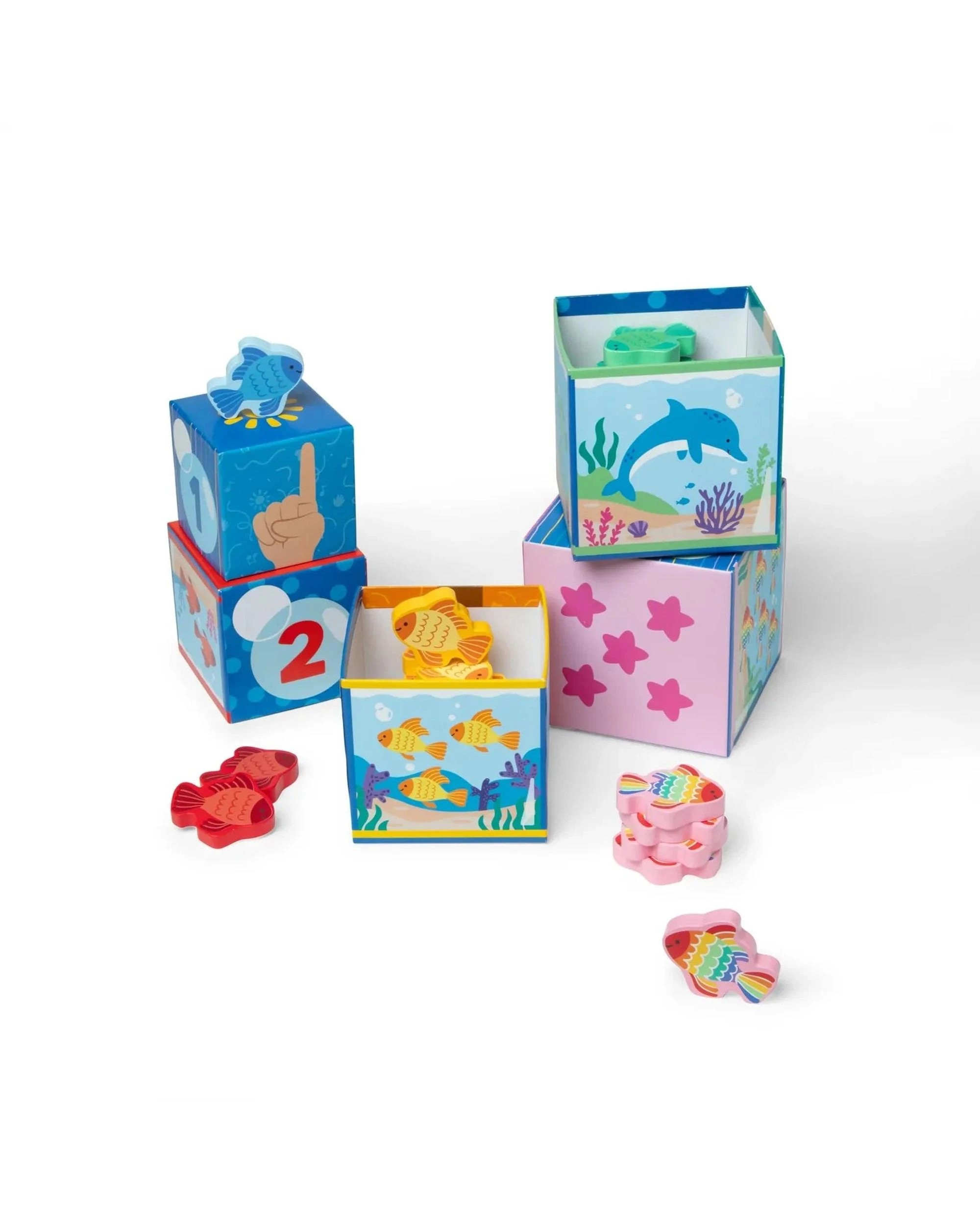 3 Melissa and Doug Ms Rachel Sort and Count Nesting Blocks, 3 of 9