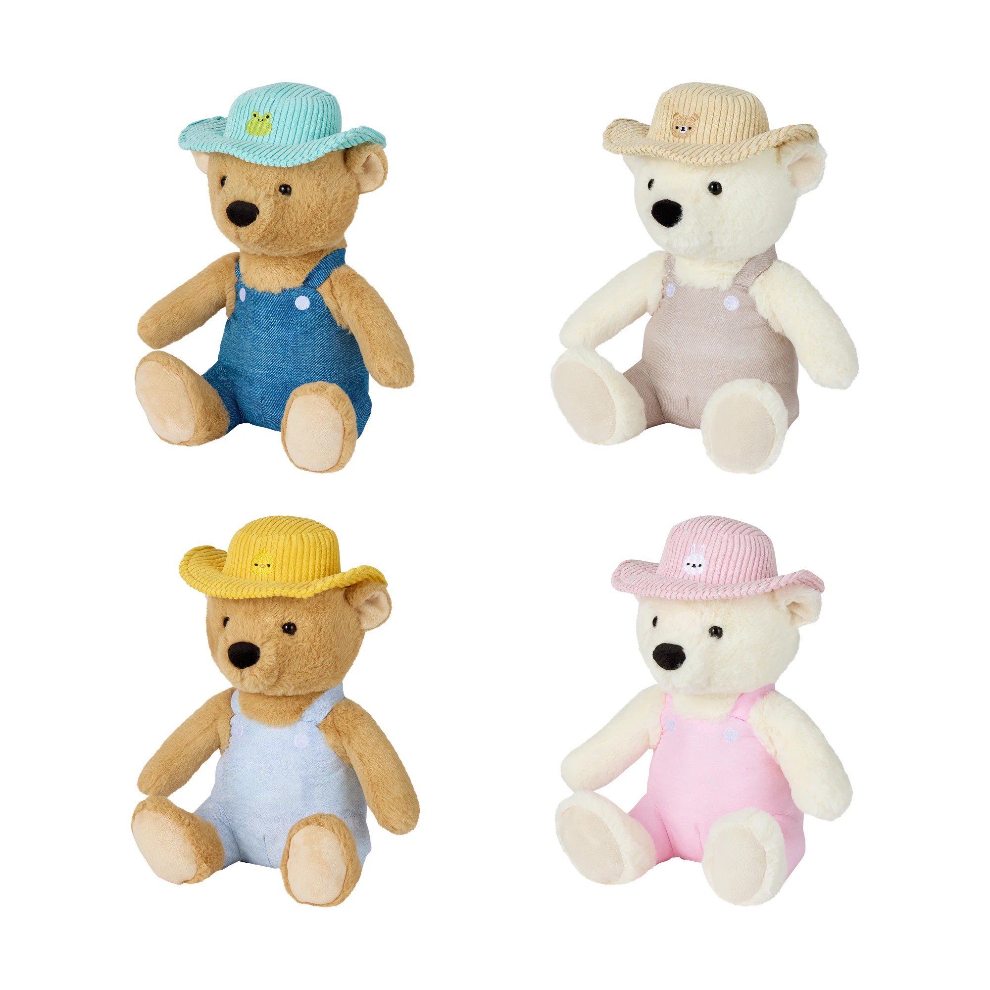 1 Bucket Hat Bear Plush - Assorted, 1 of 6