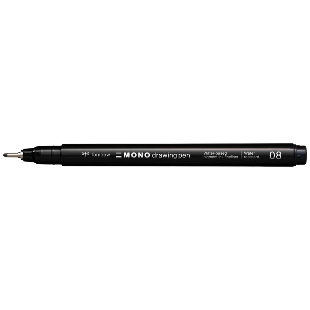2 Tombow Mono Drawing Pen Black 0.8mm, 2 of 3