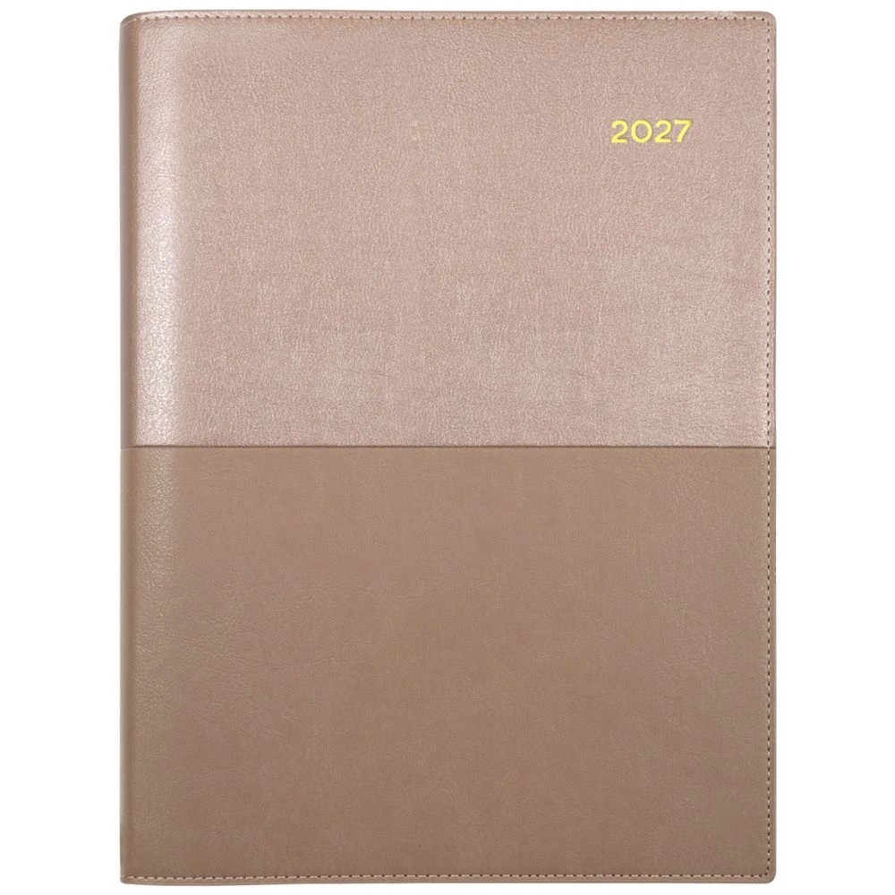 1 Collins Vanessa A4 Week to View 2027 Diary Rose Gold, 1 of 3