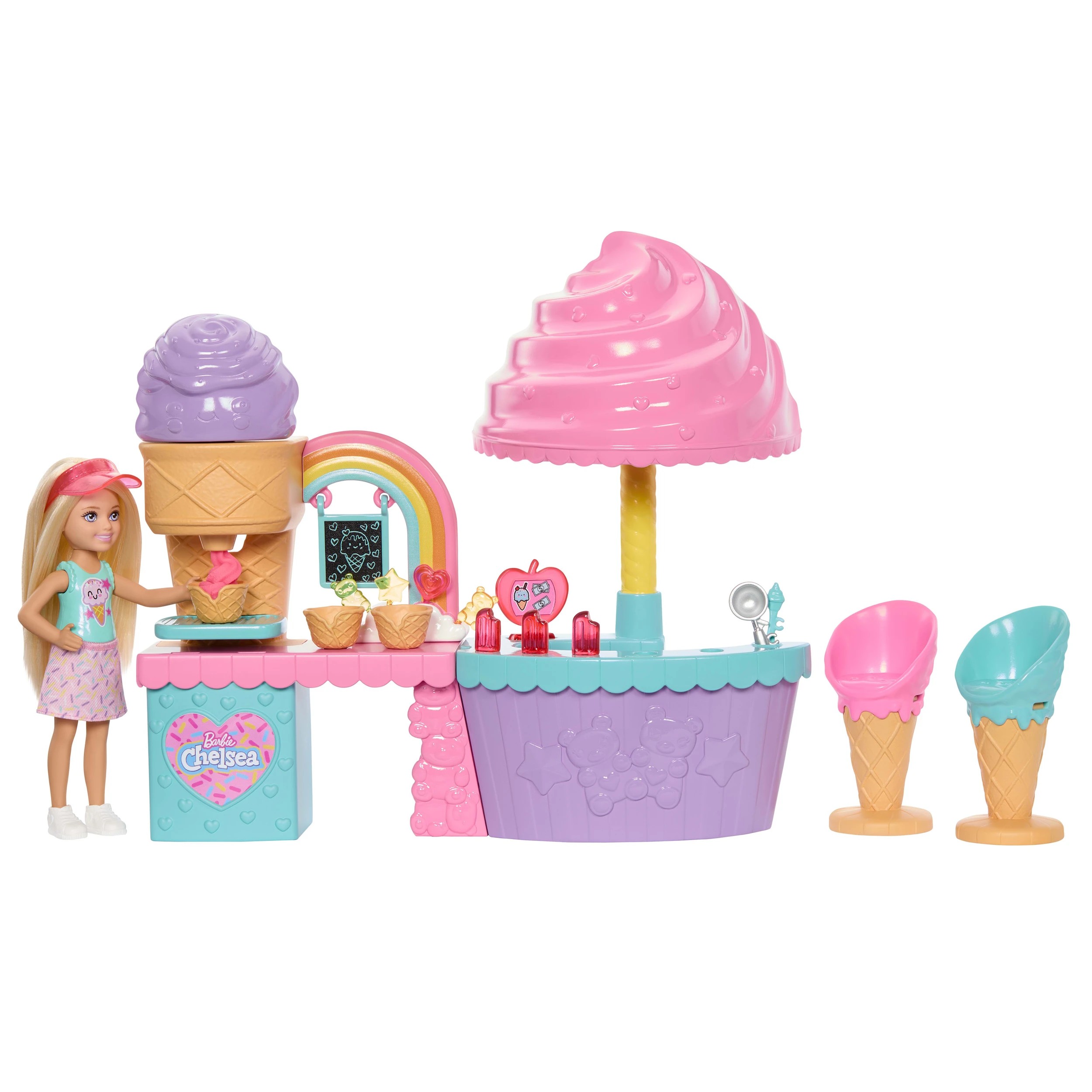 2 Barbie Club Chelsea Ice Cream Shop Doll and Accessories - Multi, 2 of 5