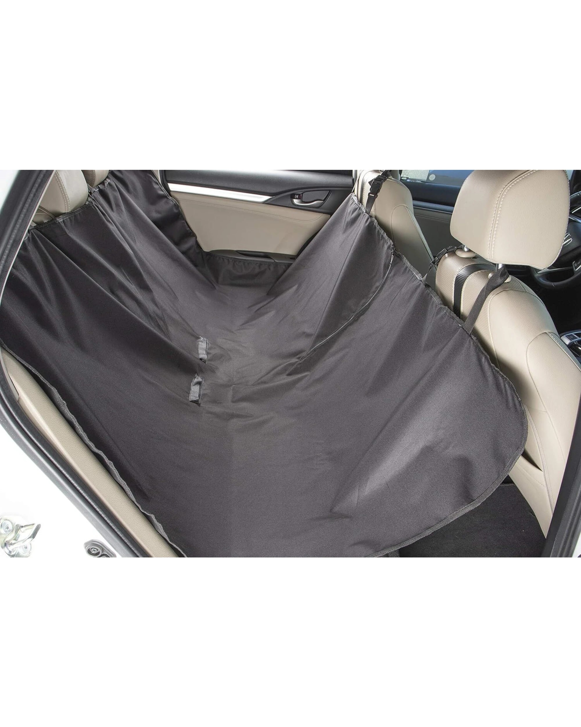 2 BR Pets Waterproof Pet Car Back Seat Cover and Hammock Protector, 2 of 7