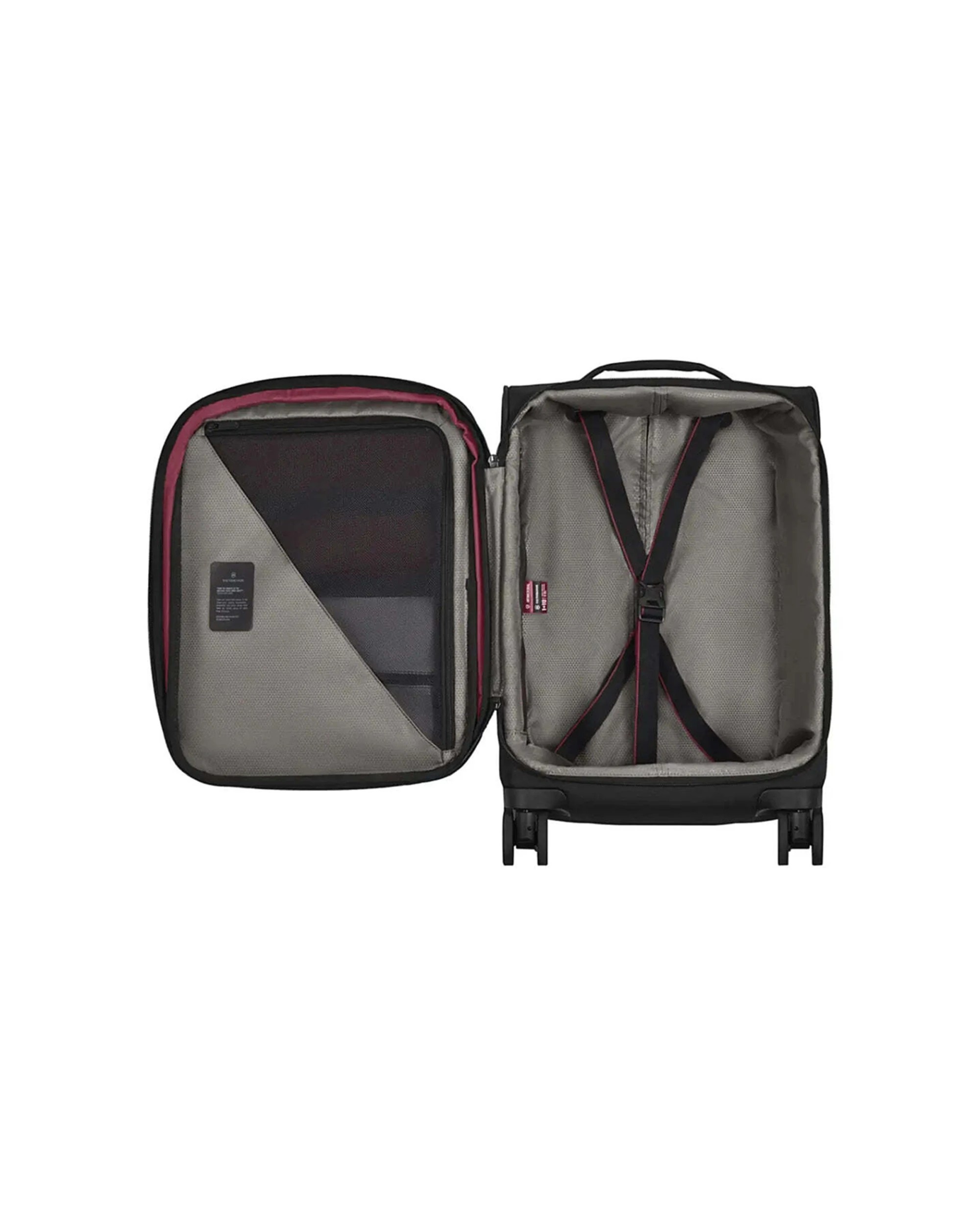 2 Victorinox Crosslight Frequent Flyer Expandable Softside Carry-On Suitcase - Black, 2 of 7