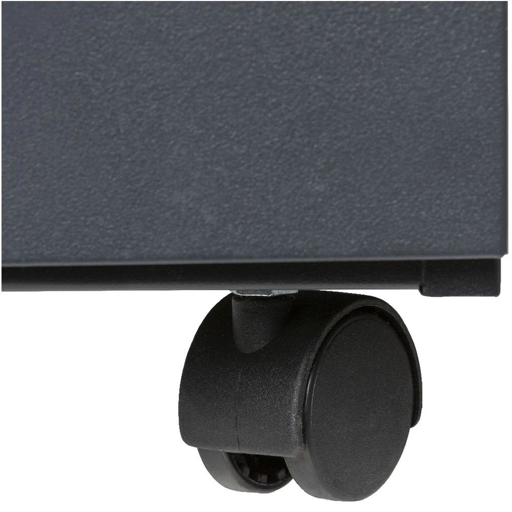 5 Stilford Pro Slim Filing Pedestal AFRDI Black Cabinets Pedestals, 5 of 7