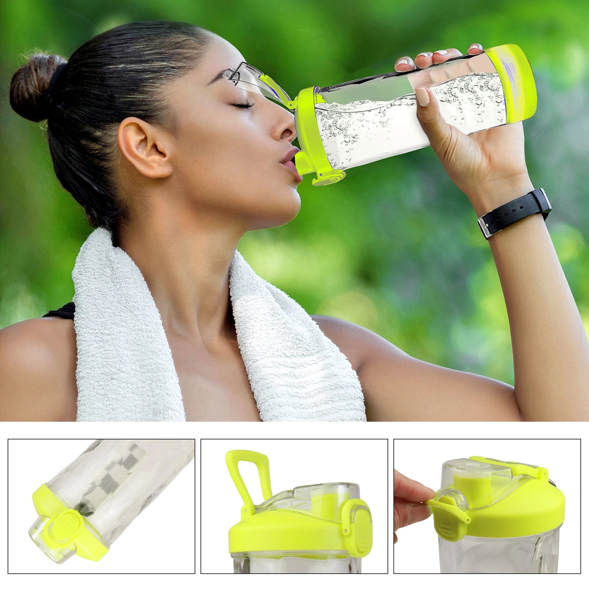 4 Total Chef Personal Blender Yellow - Yellow, 4 of 7