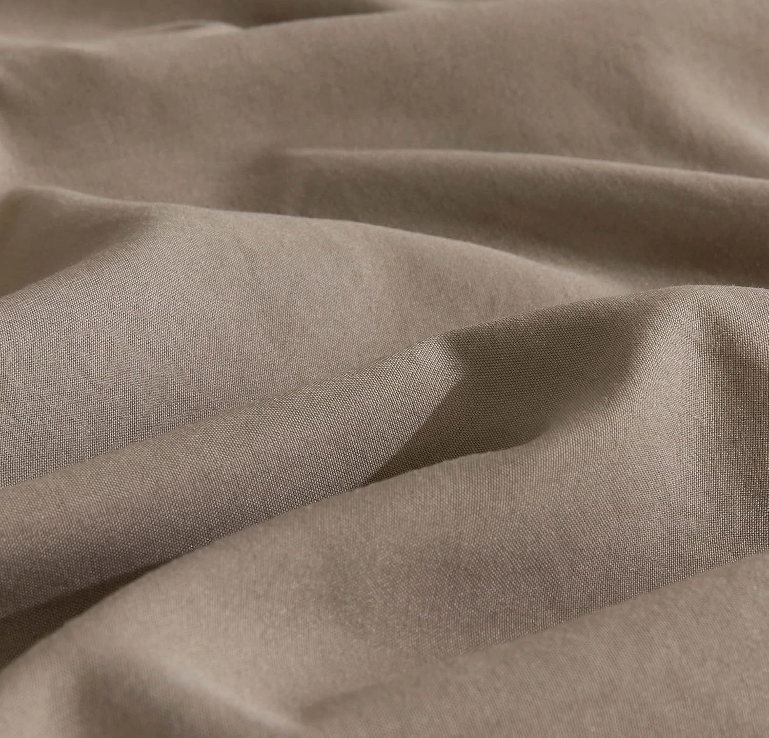 4 CleverPolly 2-Pack Vintage Washed Microfibre Standard Pillowcases - Truffle, 4 of 5