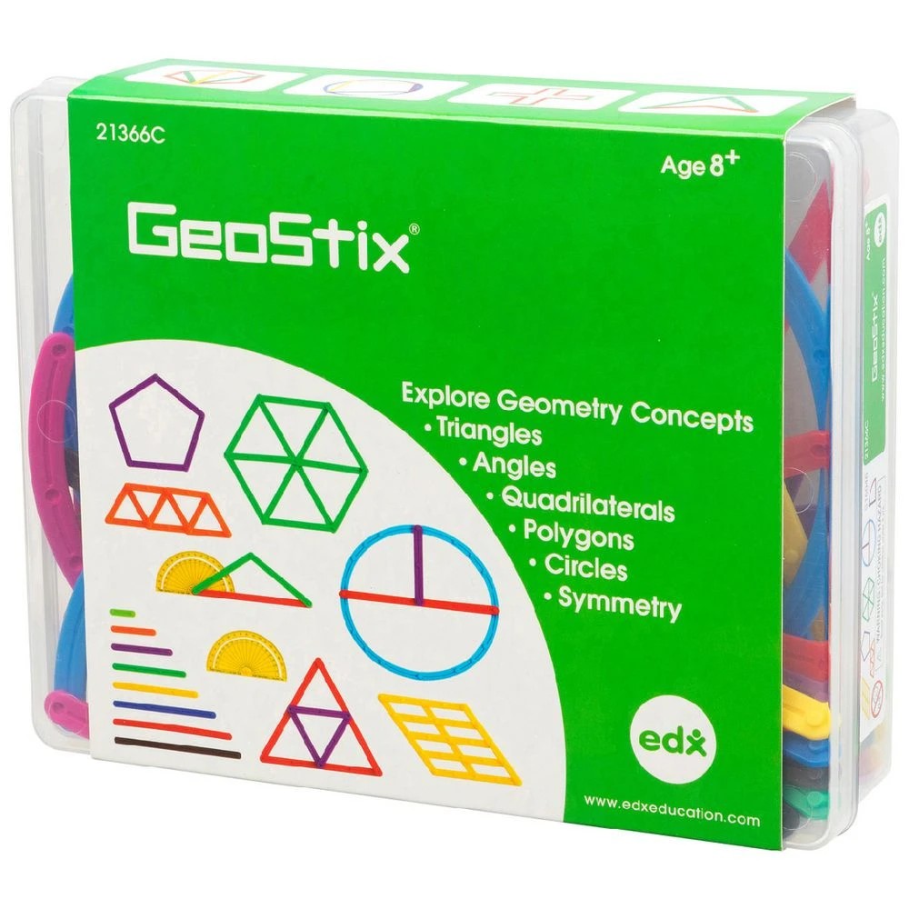 1 EDX Education GeoStix Math Set, 1 of 3