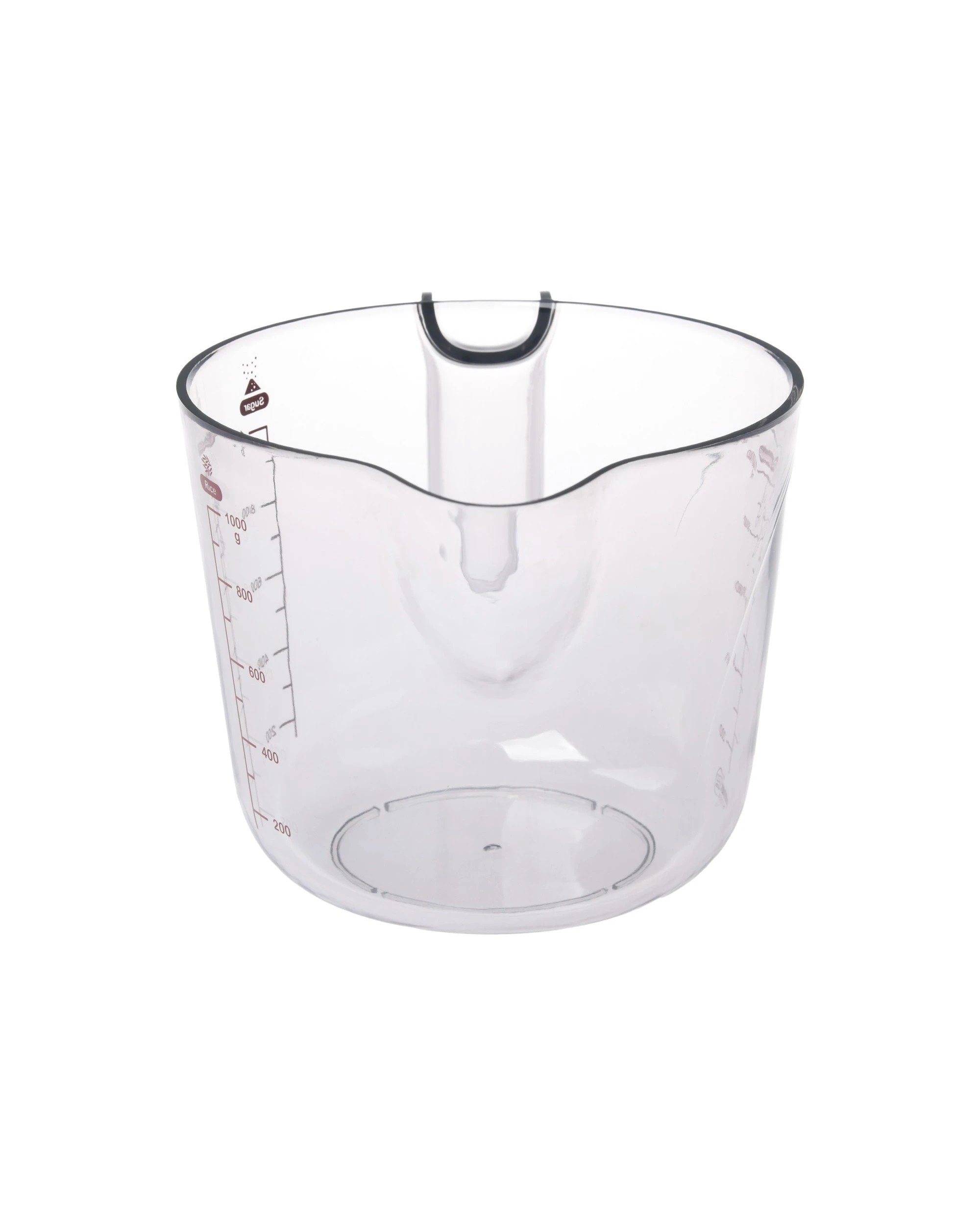 4 Gourmet Kitchen Modern Weight Conversion Measuring Cup AS 1000ml/4cups - Grey, 4 of 8
