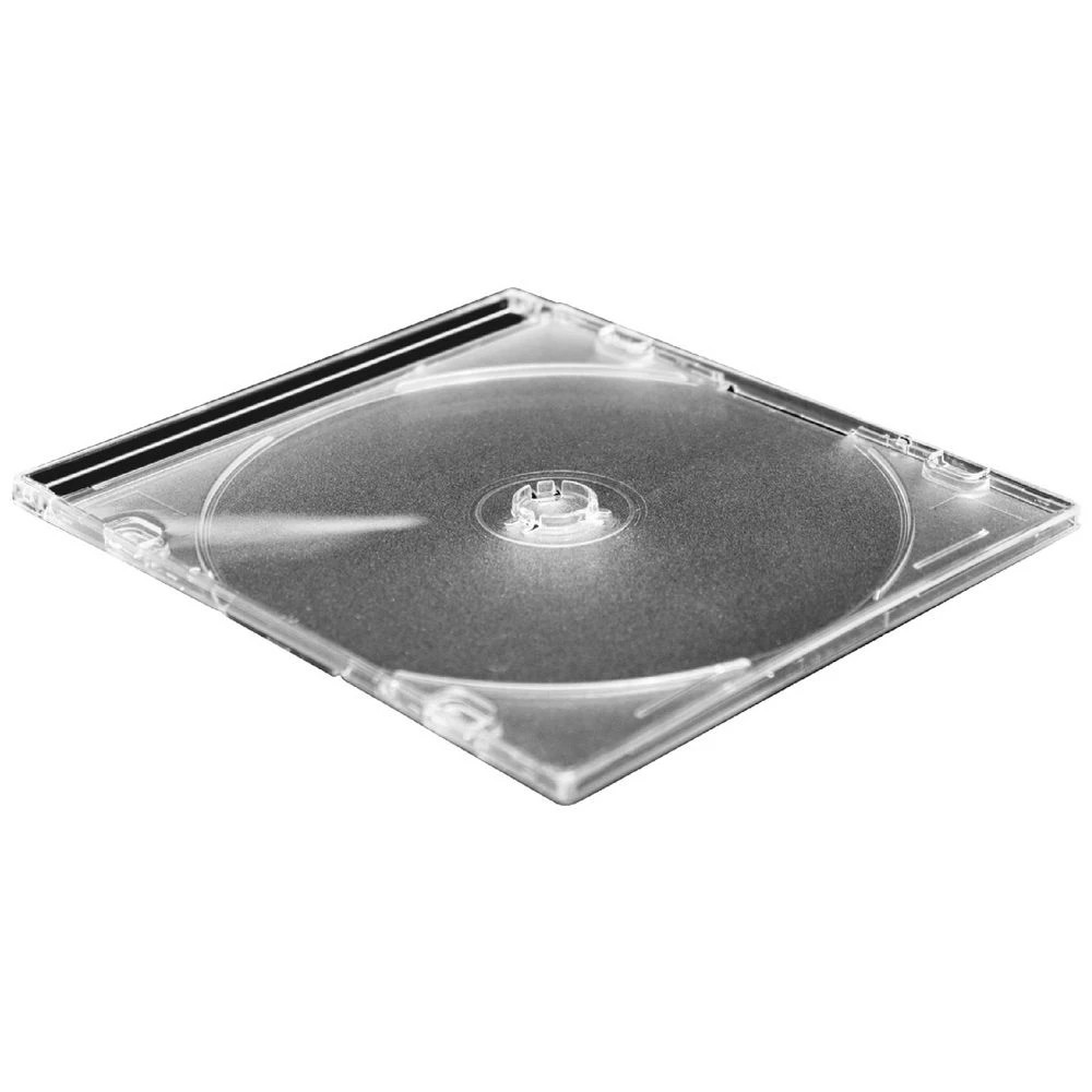 6 J.Burrows Slim CD Case Clear 10 Pack, 6 of 6