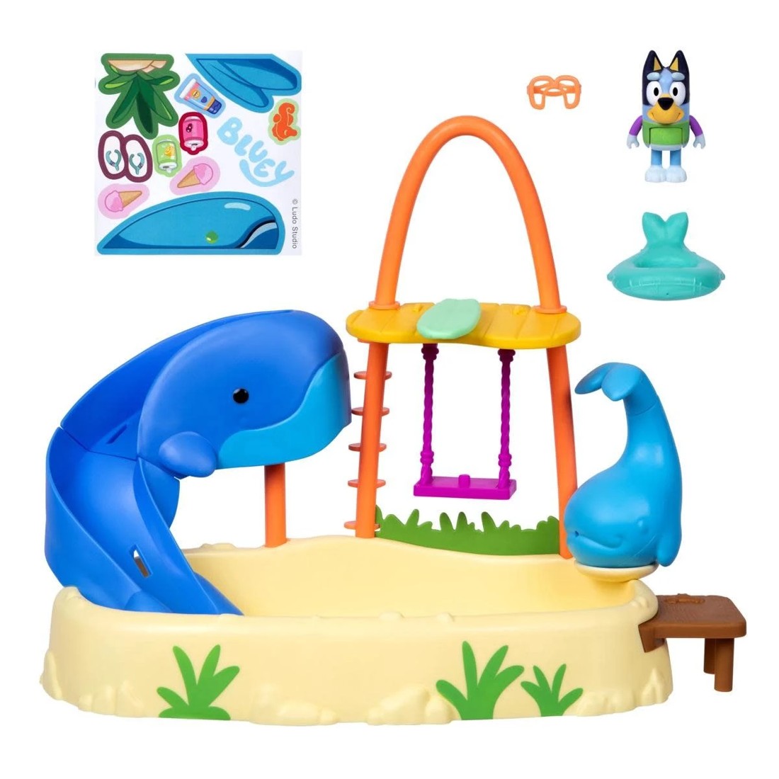 3 Bluey Whale Water Park Playset, 3 of 10