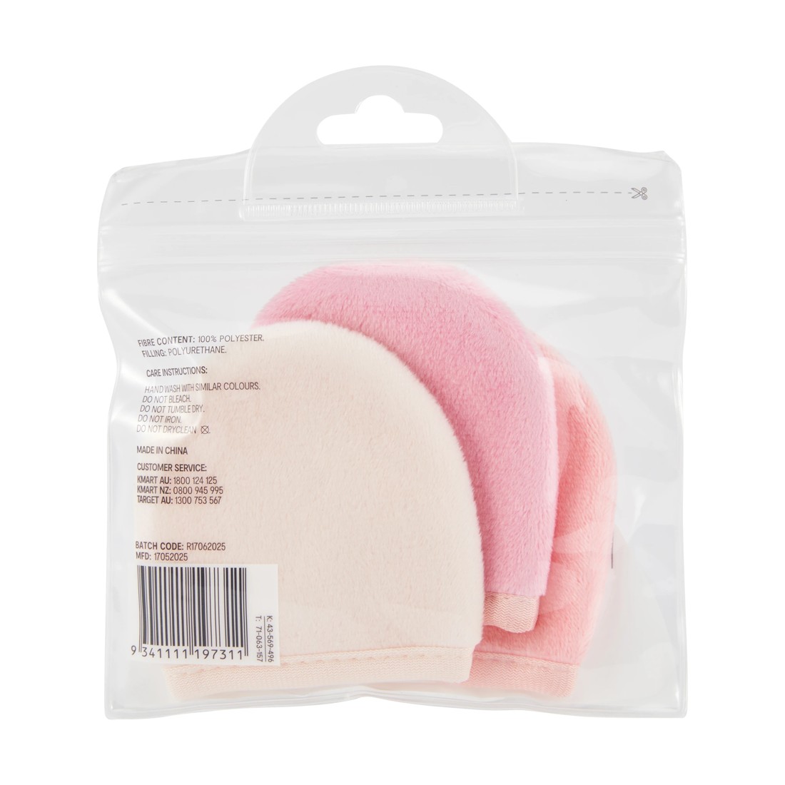 6 OXX Skincare 3 Pack Facial Cleansing Cloths - Pink, 6 of 6