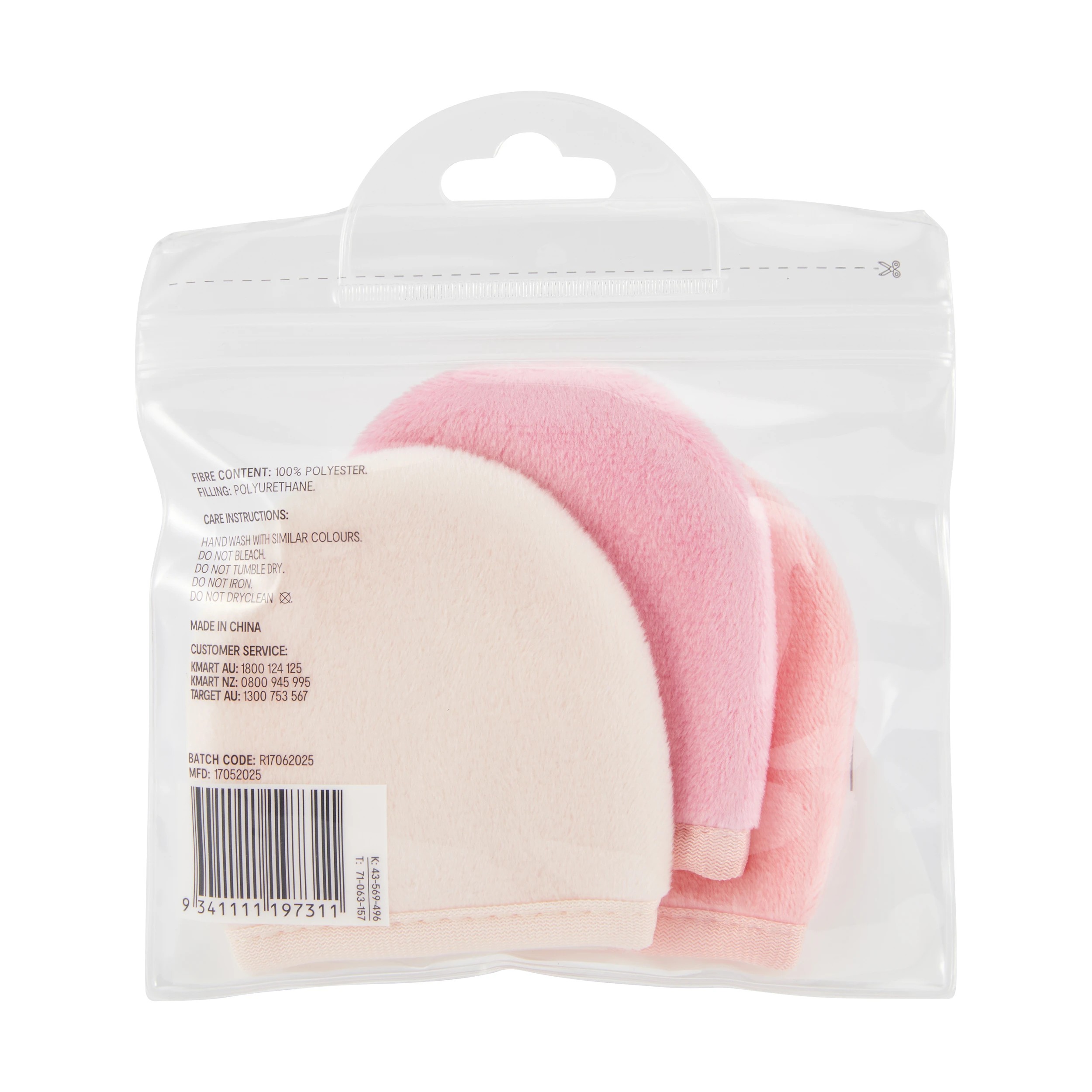 6 OXX Skincare 3 Pack Facial Cleansing Cloths - Pink, 6 of 6