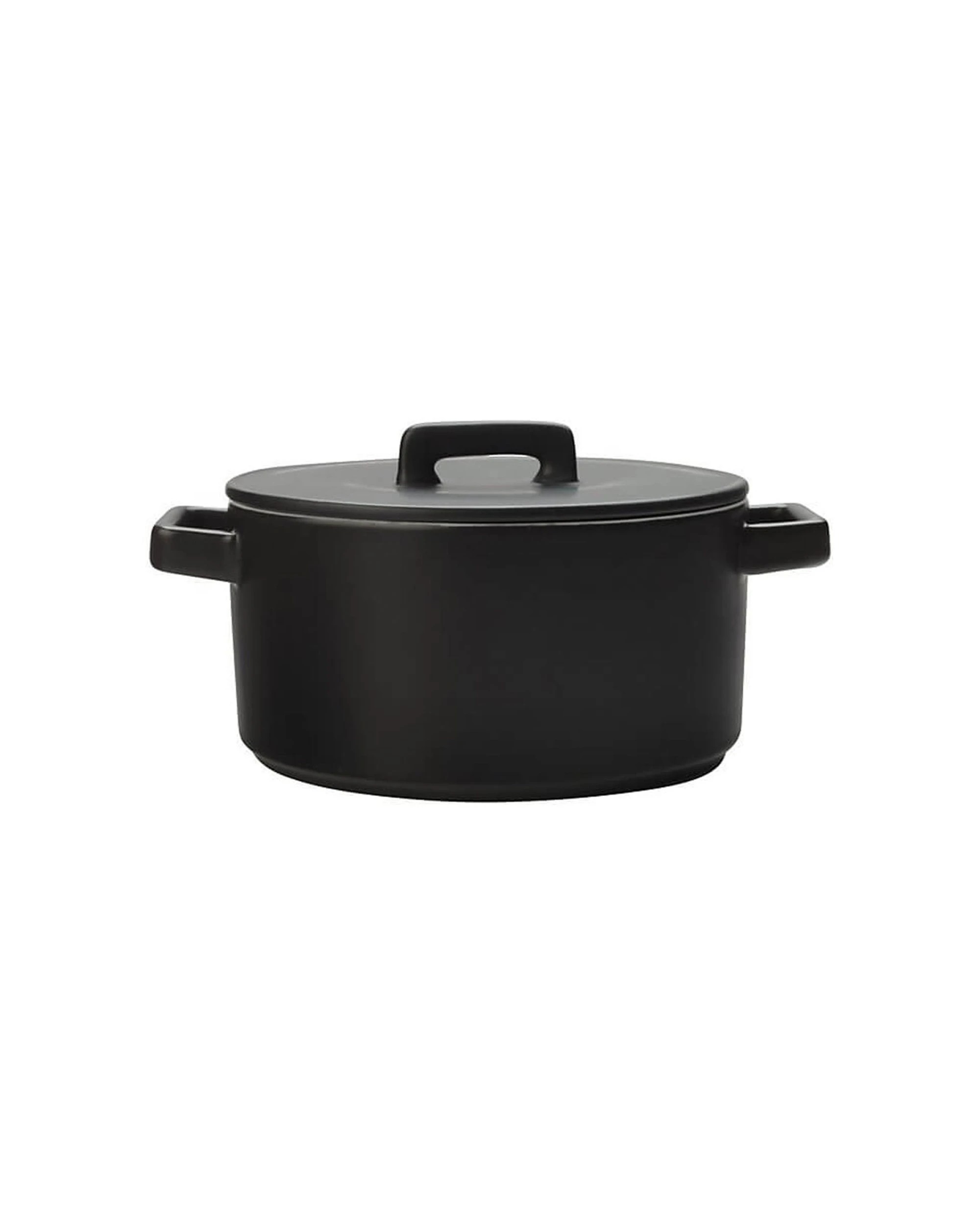 2 Maxwell & Williams Epicurious 2.6l Porcelain Round Casserole Dish Gift Boxed - Black, 2 of 4
