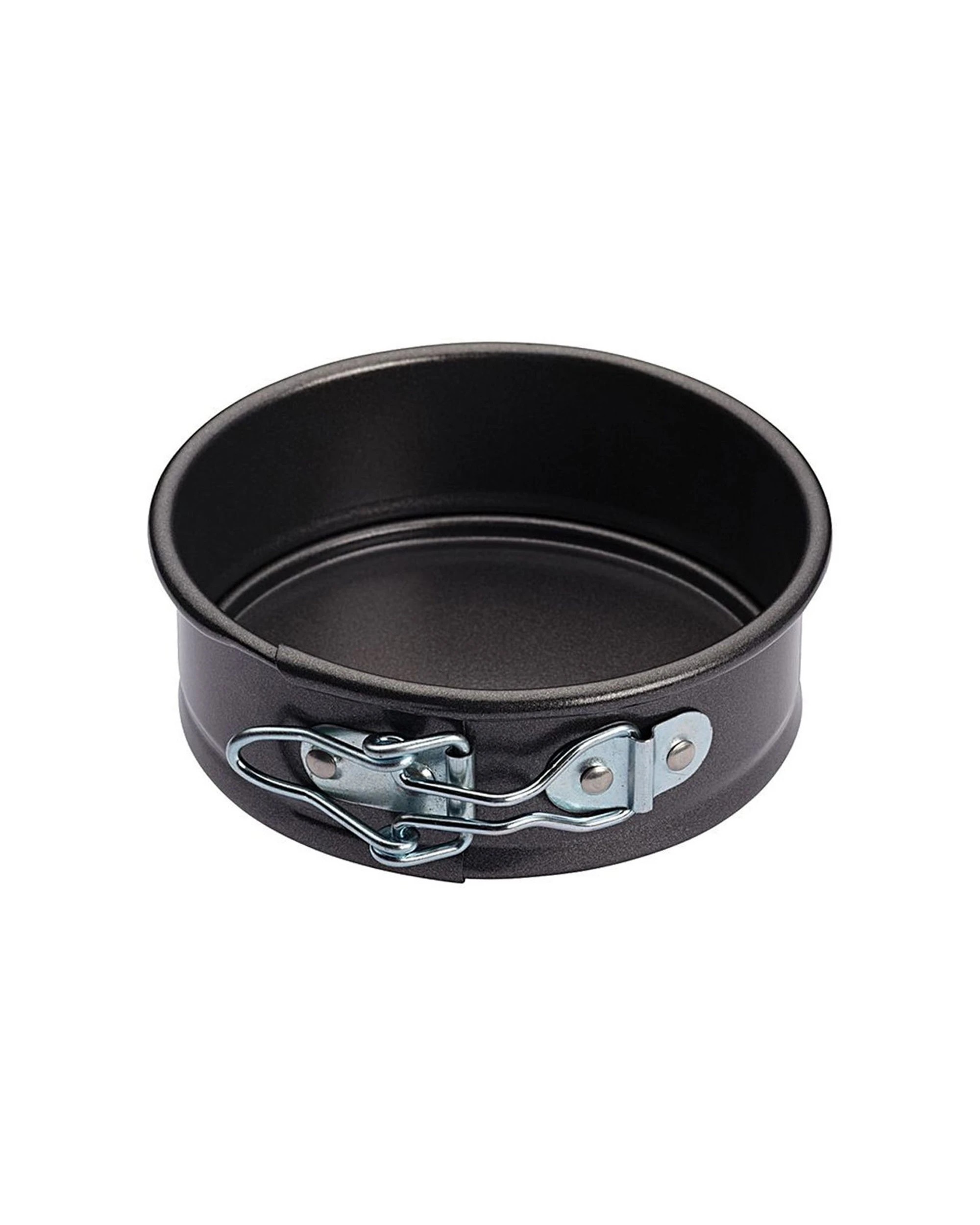 1 Mastercraft Heavy Base 11cm Mini Cake Pan Carbon Steel Non-Stick - Black, 1 of 1