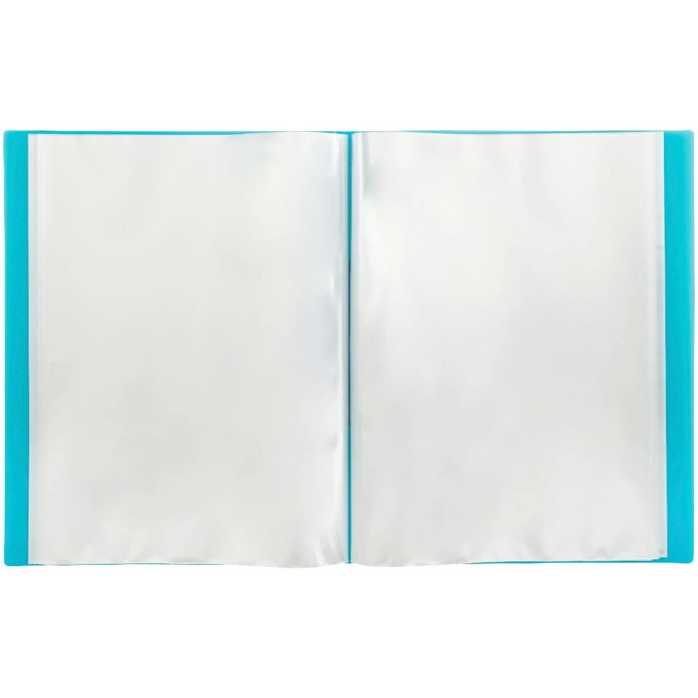 2 King Jim Fixed Display Book 40 Pockets Gloss Blue, 2 of 3