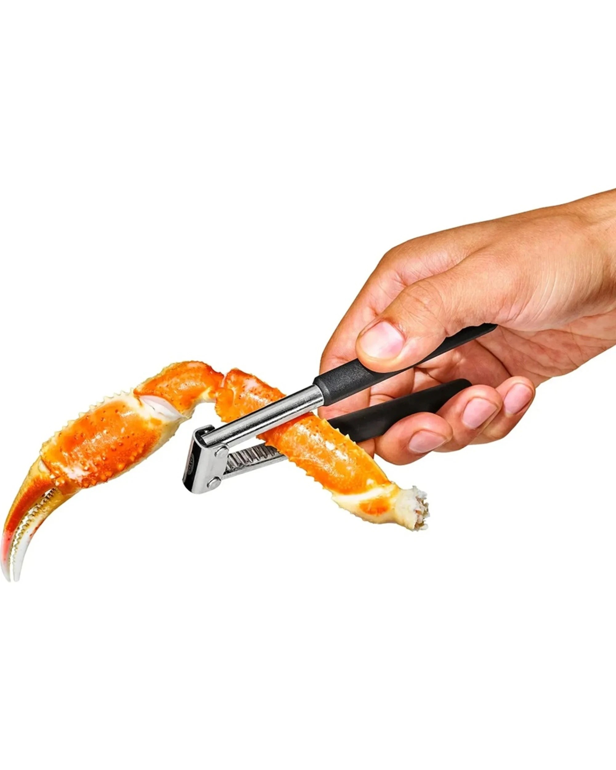 4 Oxo Good Grips Seafood and Nut Cracker Ridged Teeth Non Slip Dishwasher Safe Kitchen Tool - Black, 4 of 7