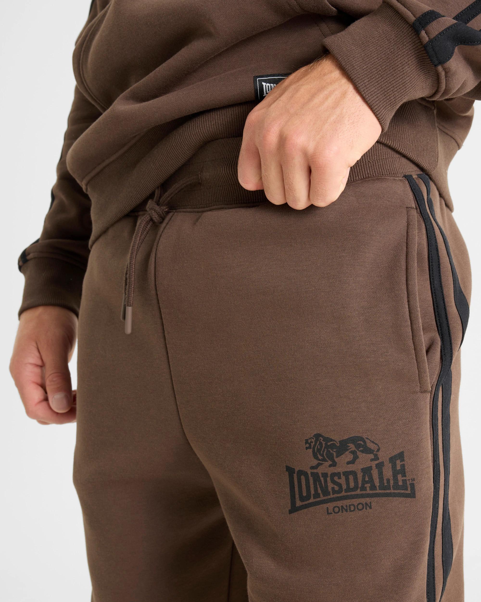 4 Lonsdale London Trackpants CHOCOLATE, 4 of 5