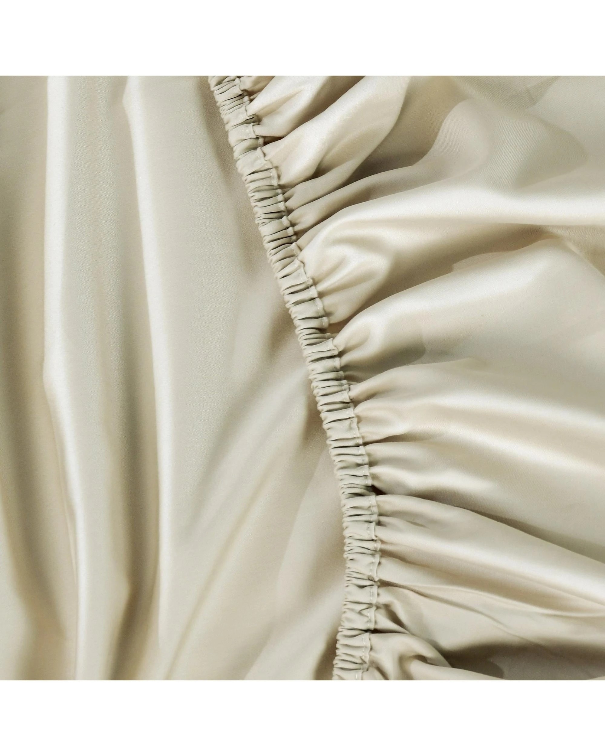 7 Bianca Bedding Rosebank 500 TC Bamboo/Cotton Sateen Mega Sheet Set, King, Sand - Beige, 7 of 10