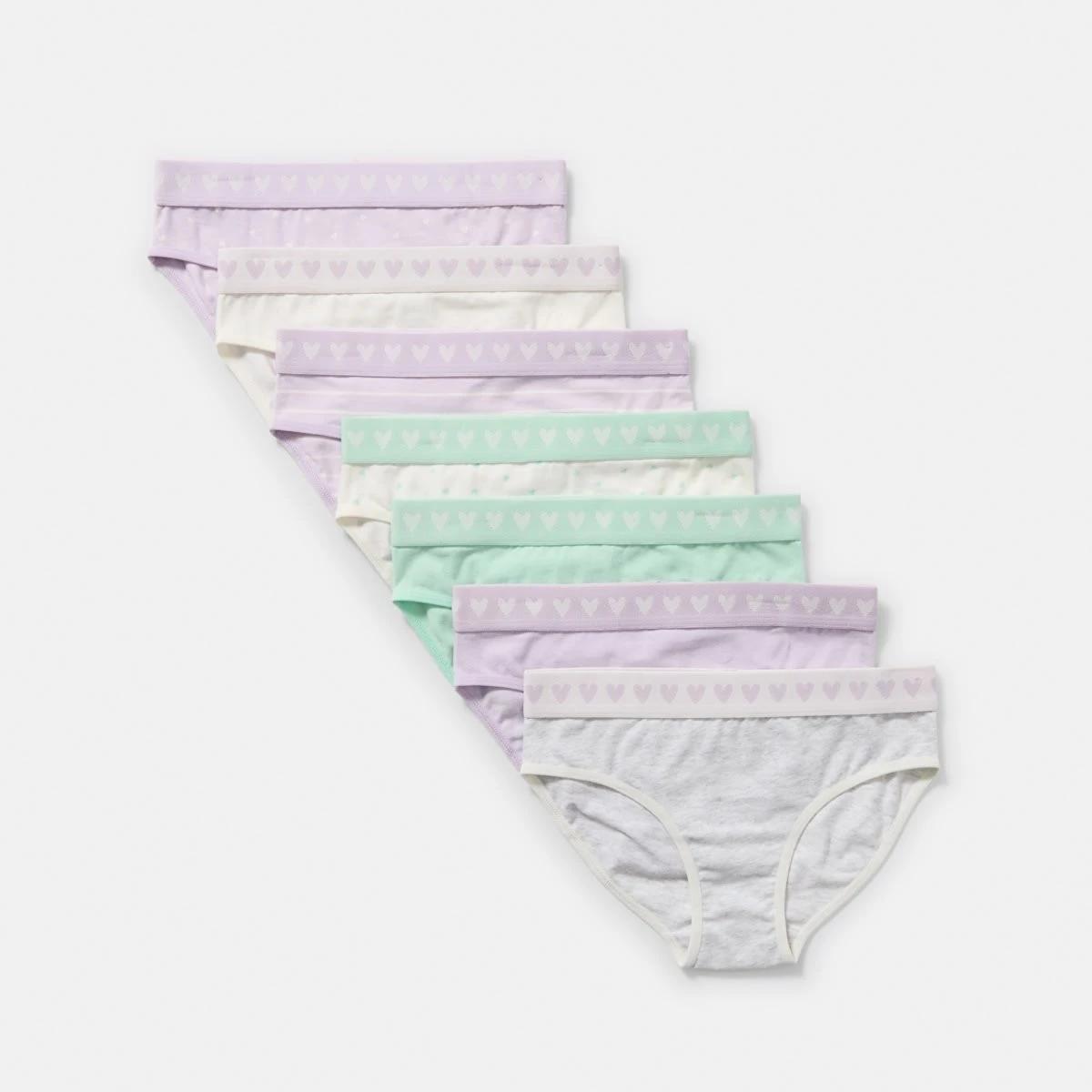 1 7 Pack Briefs HEARTS, 1 of 10