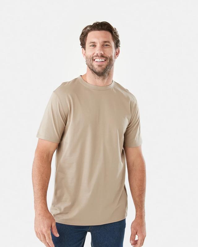 Cotton Crew Neck T-s