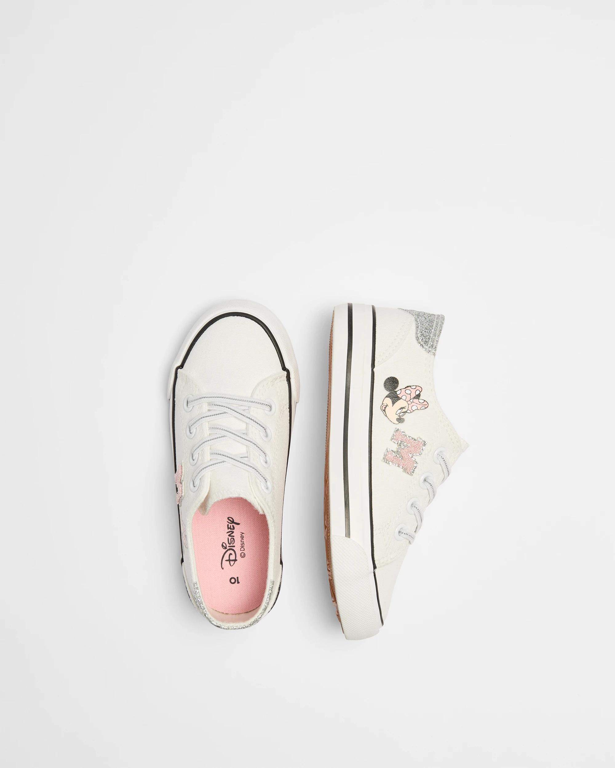 3 Girls Junior Disney Minnie Mouse Sneaker WHITE, 3 of 3