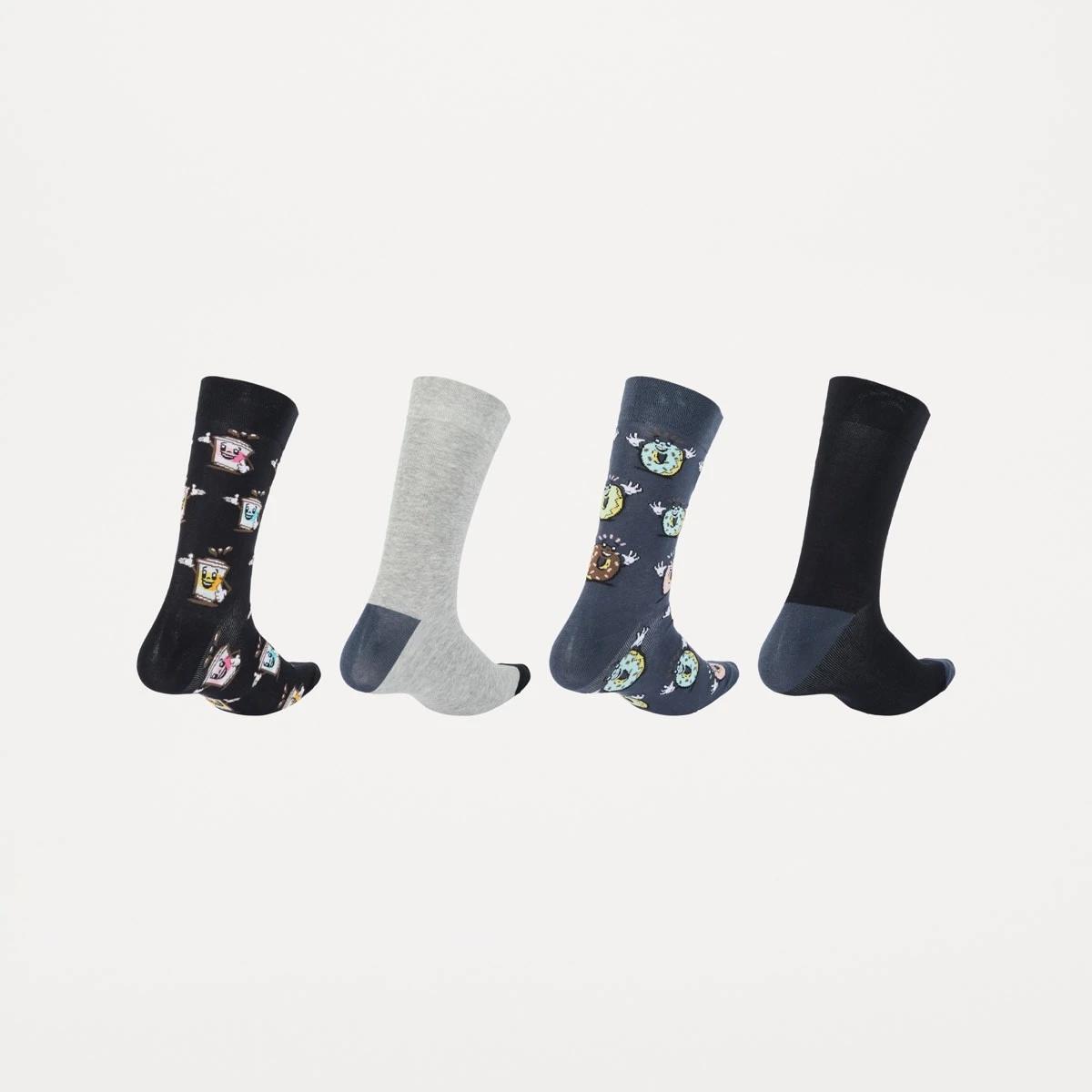 2 4 Pack Novelty Socks BETTER TOGETHER, 2 of 3