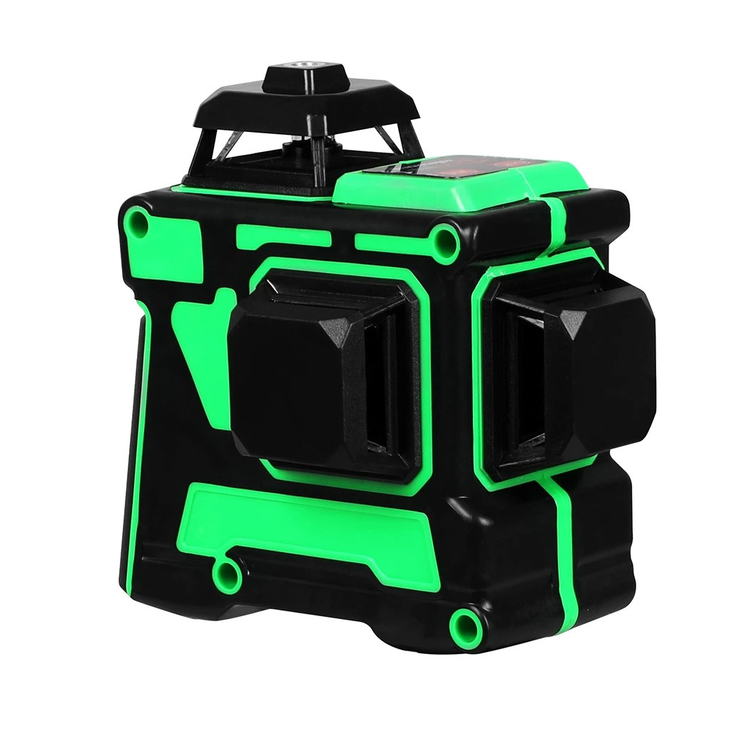 2 Traderight 3D 360 Degree Self Leveling Rotary Green Laser Level, 2 of 8